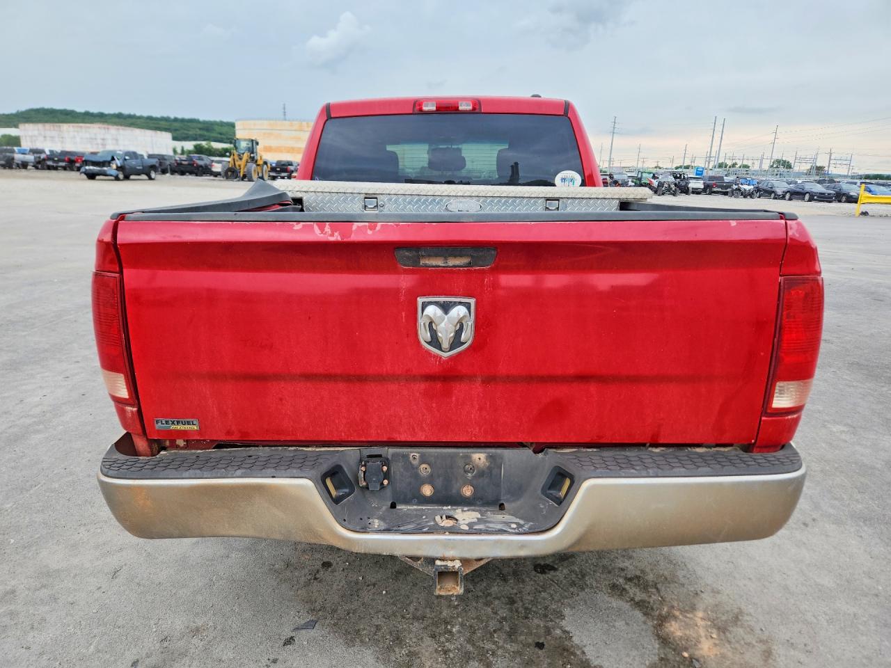 2011 Dodge 1500 Ram V Red vin: 1D7RB1GP0BS689206