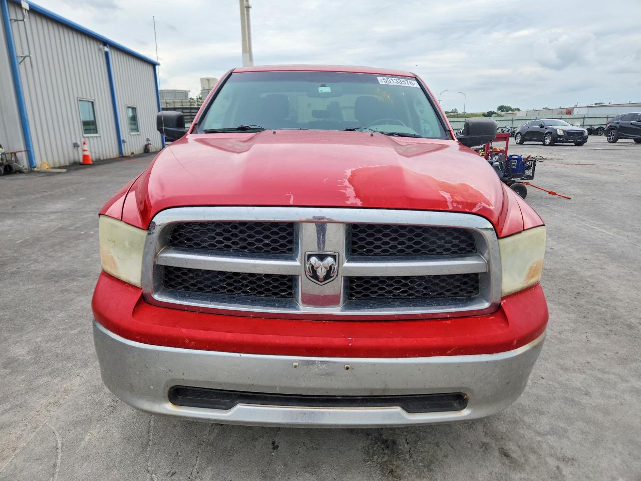 2011 Dodge 1500 Ram V Red vin: 1D7RB1GP0BS689206