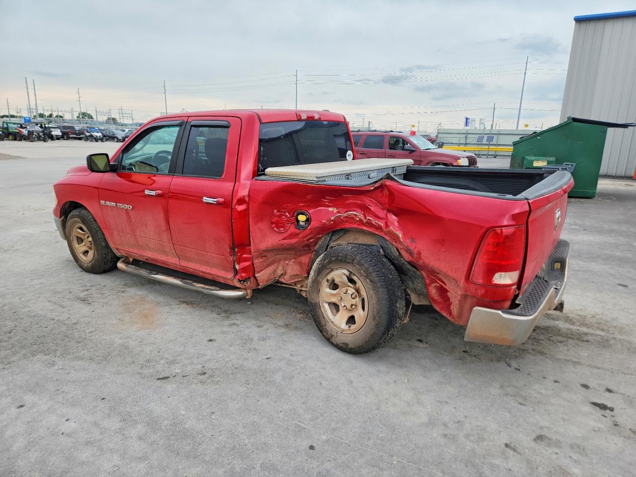 2011 Dodge 1500 Ram V Red vin: 1D7RB1GP0BS689206