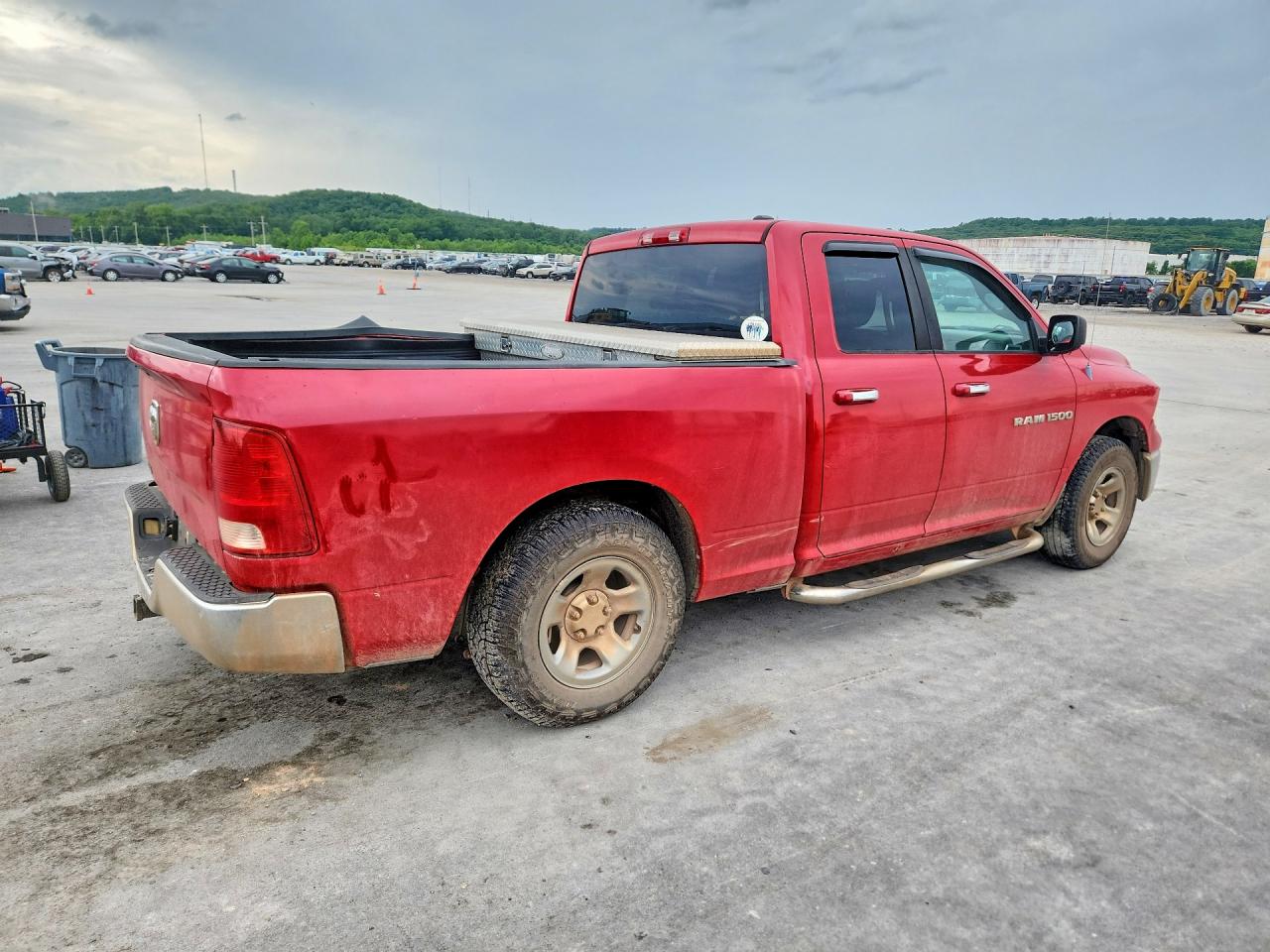 2011 Dodge 1500 Ram V Red vin: 1D7RB1GP0BS689206