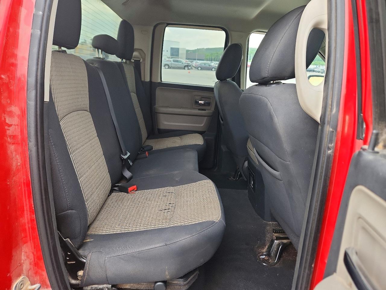 2011 Dodge 1500 Ram V Red vin: 1D7RB1GP0BS689206