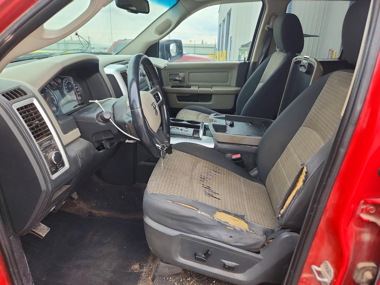 2011 Dodge 1500 Ram V Red vin: 1D7RB1GP0BS689206