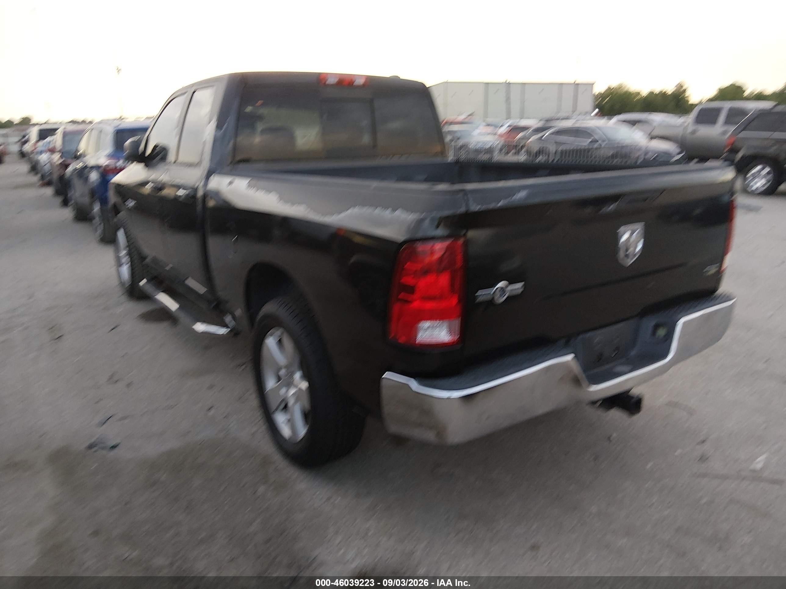 2010 Dodge Ram 1500 Slt/sport/trx Black vin: 1D7RB1GP1AS106382