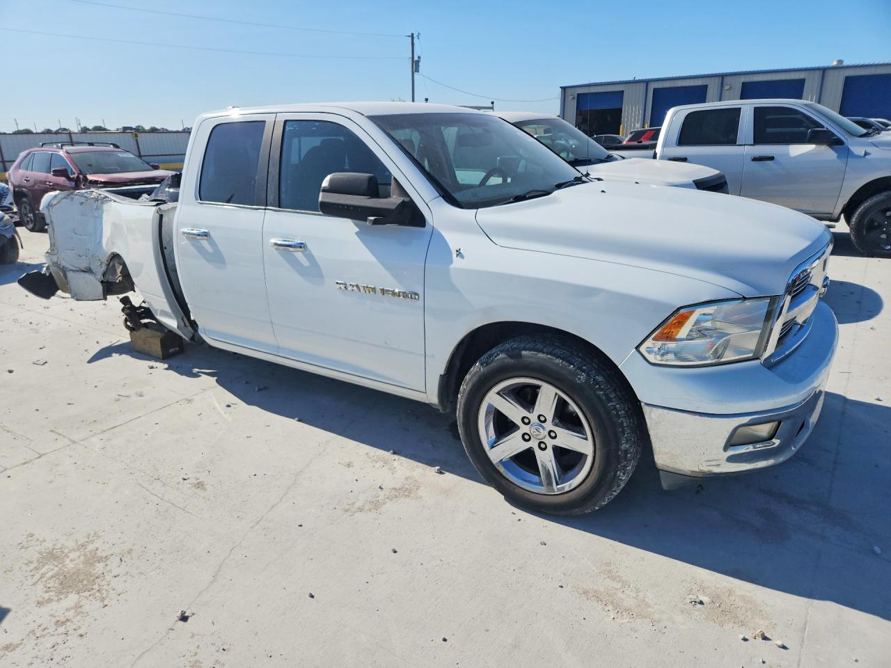 2011 Dodge Ram 1500 White vin: 1D7RB1GP1BS620332