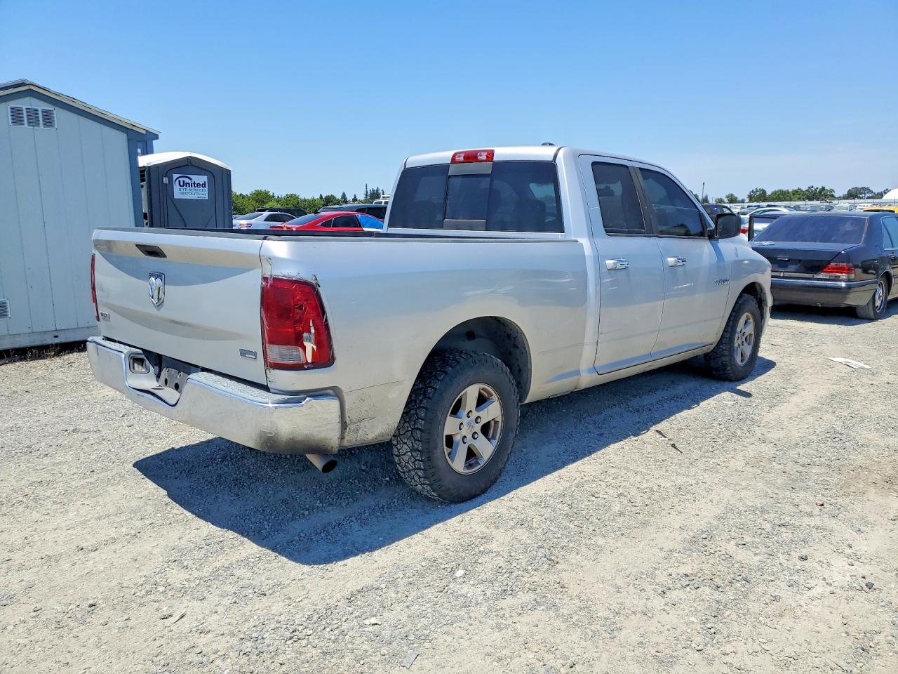 2010 Dodge Ram 1500 Silver vin: 1D7RB1GP2AS105158