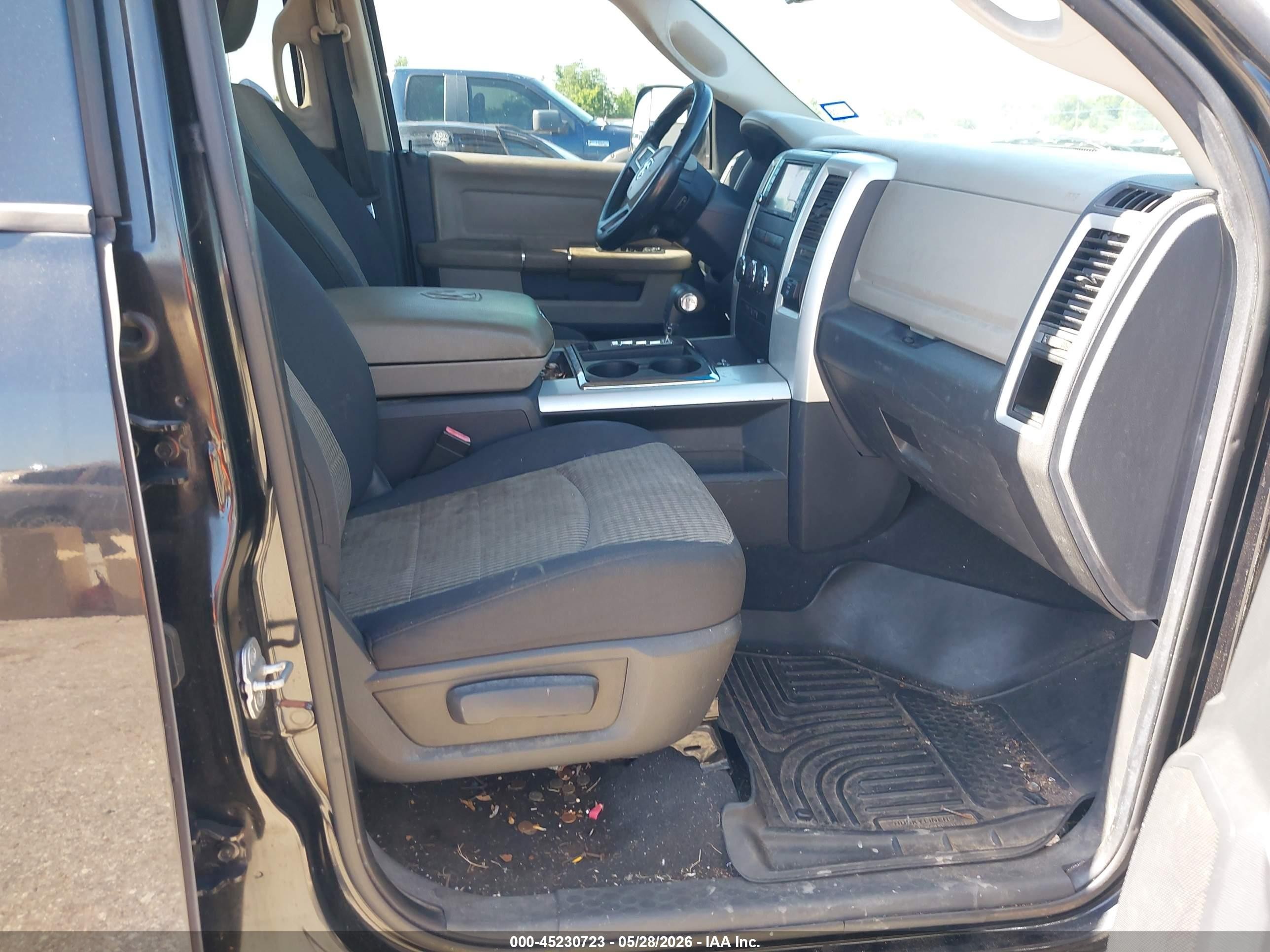 2010 Dodge Ram 1500 Slt/sport/trx Black vin: 1D7RB1GP2AS152349
