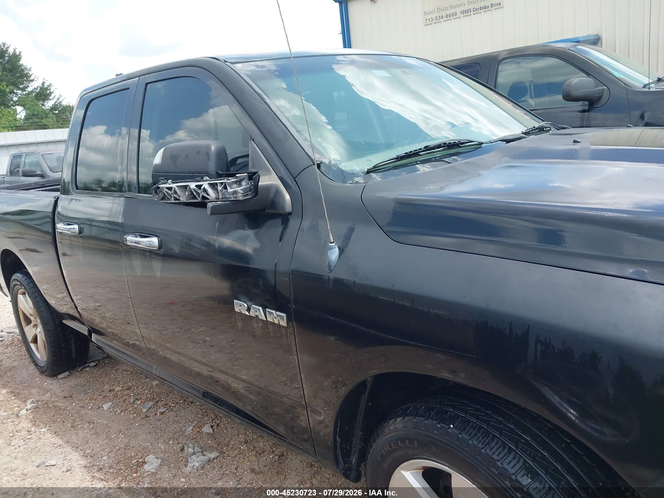 2010 Dodge Ram 1500 Slt/sport/trx Black vin: 1D7RB1GP2AS152349