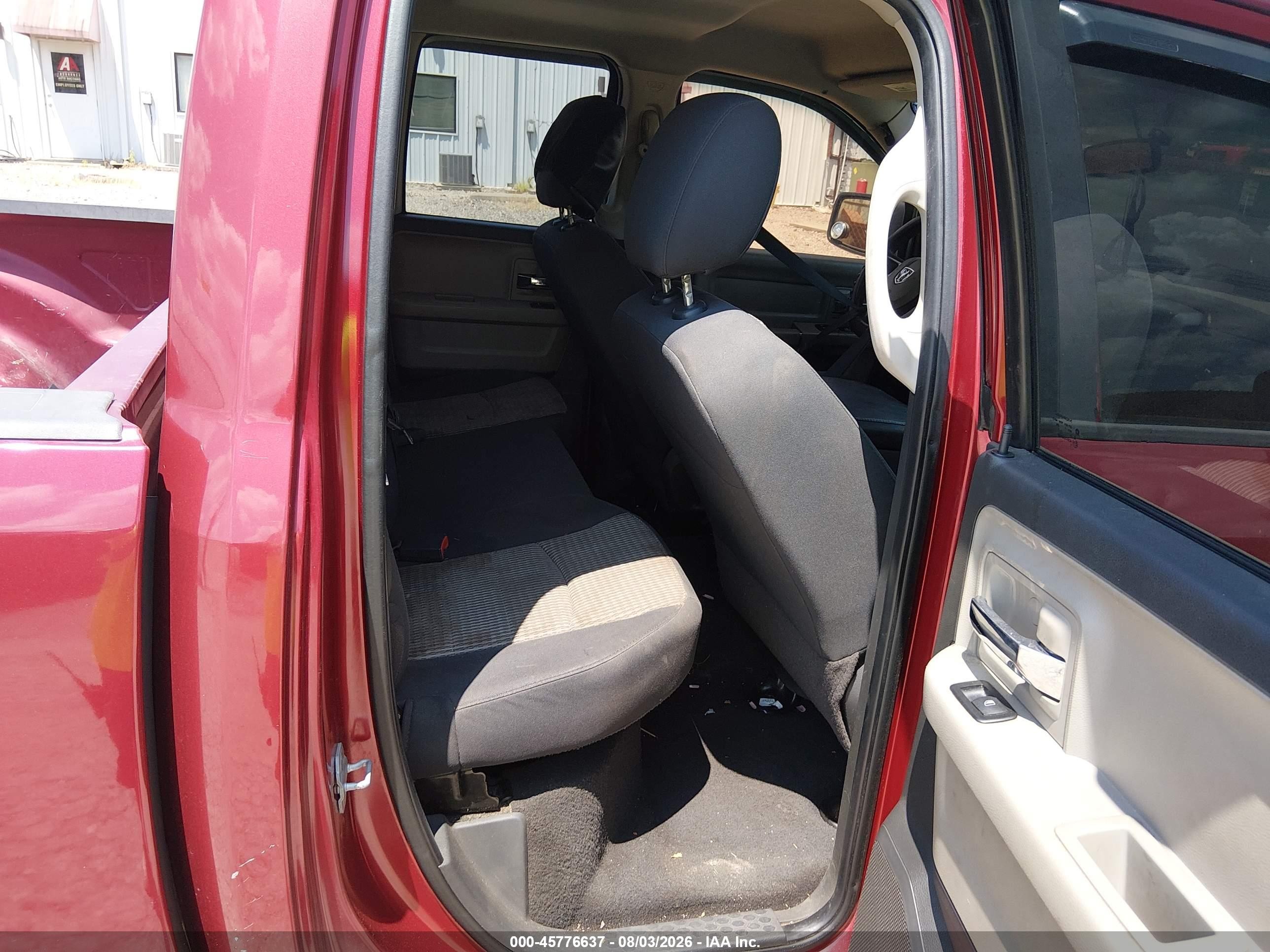 2011 Ram Ram 1500 Slt Maroon vin: 1D7RB1GP2BS615561