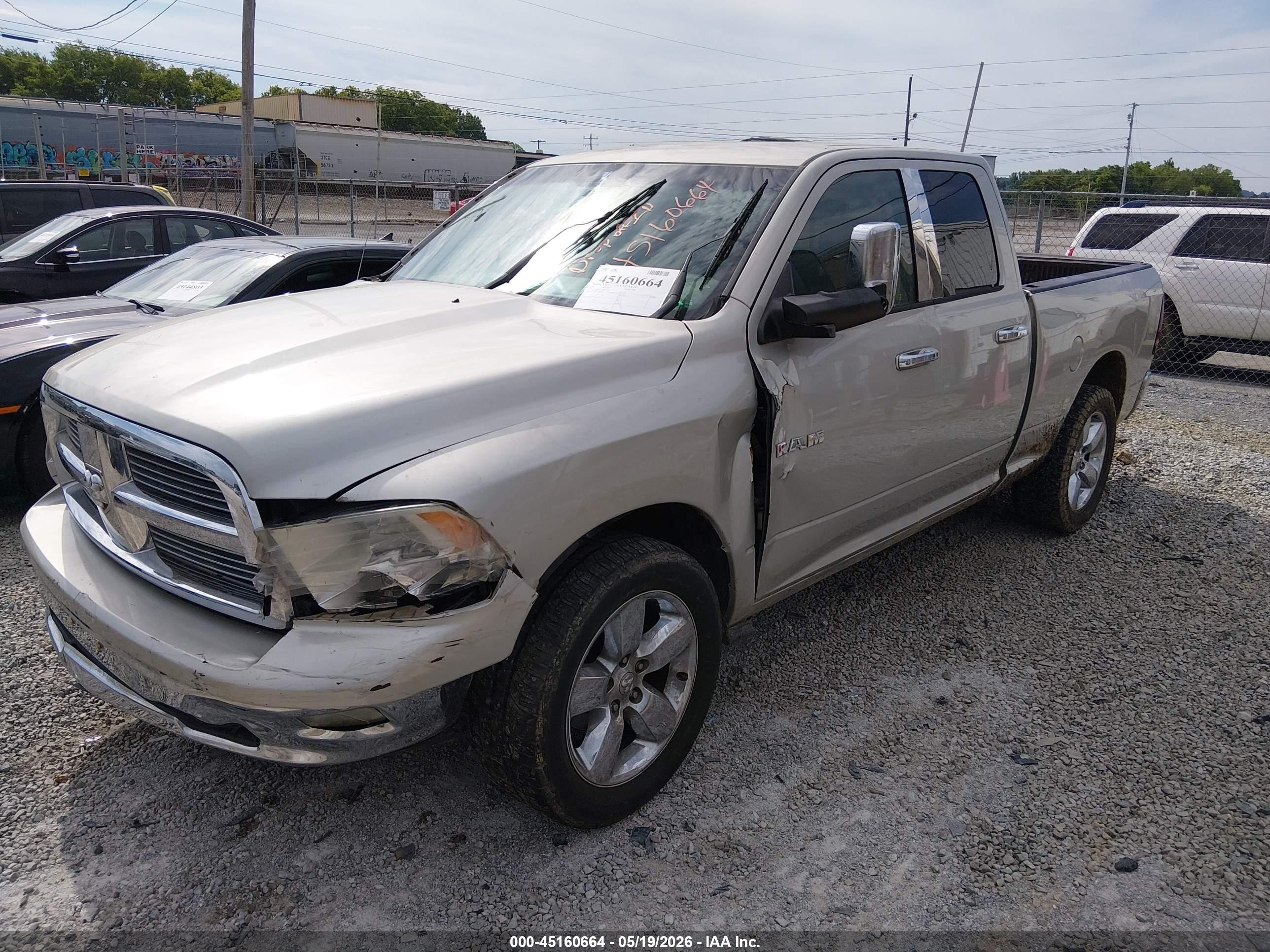 2010 Dodge Ram 1500 Slt/sport/trx Gold vin: 1D7RB1GP3AS209500