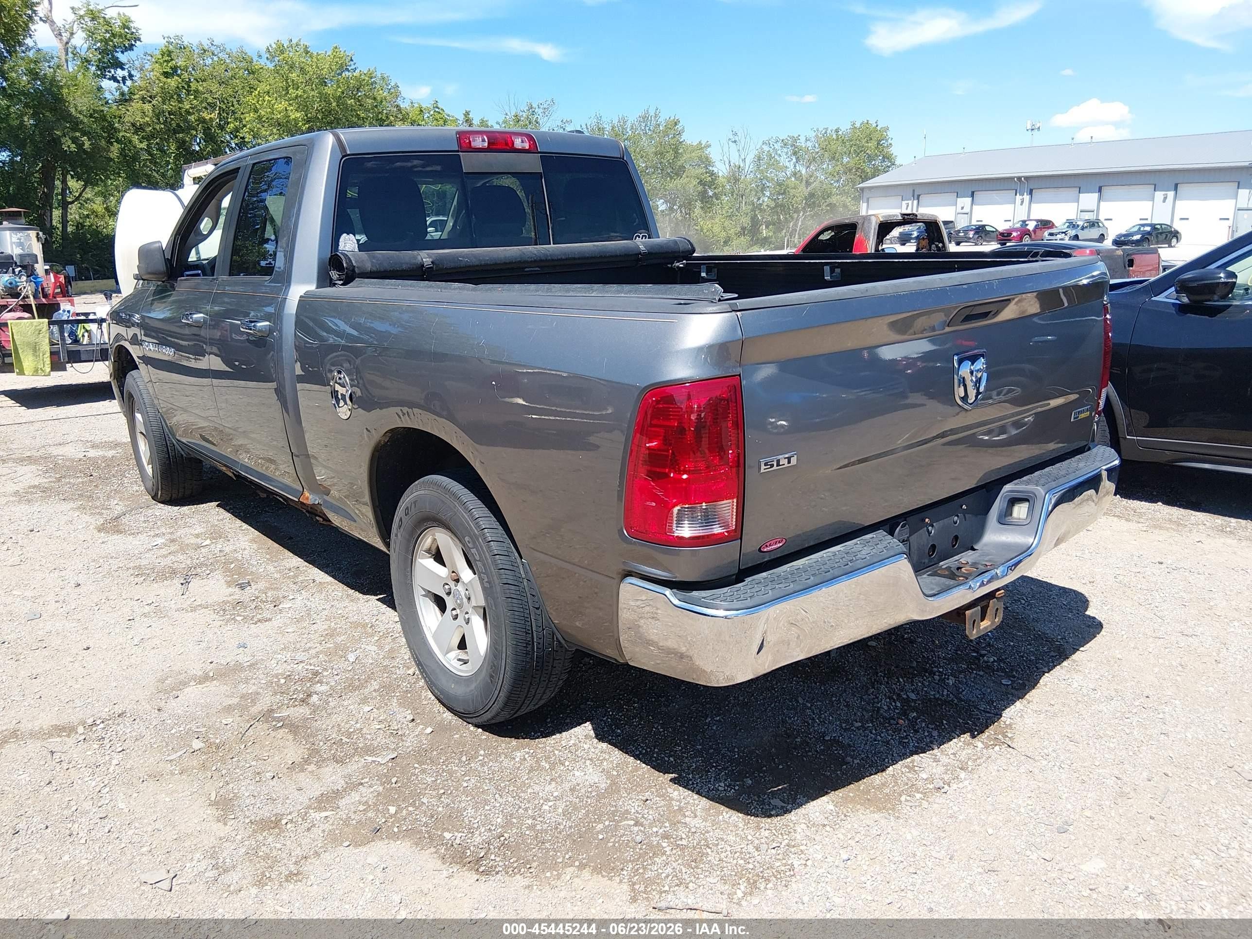 2011 Ram Ram 1500 Slt Gray vin: 1D7RB1GP3BS696165