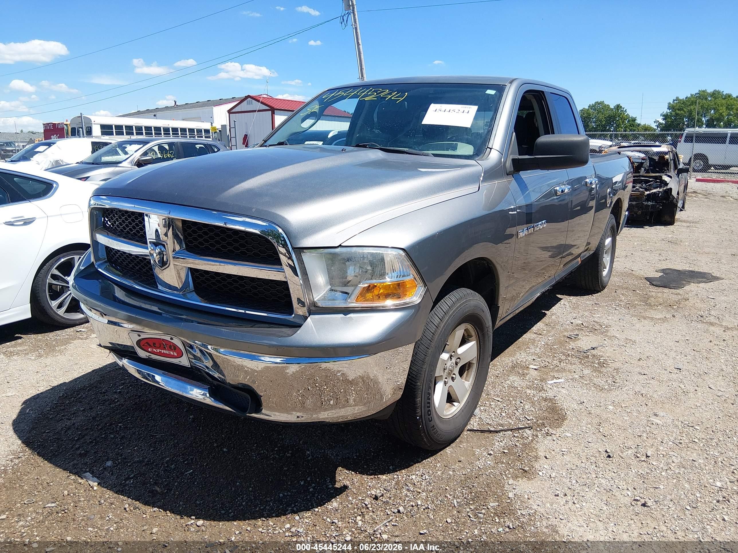 2011 Ram Ram 1500 Slt Gray vin: 1D7RB1GP3BS696165