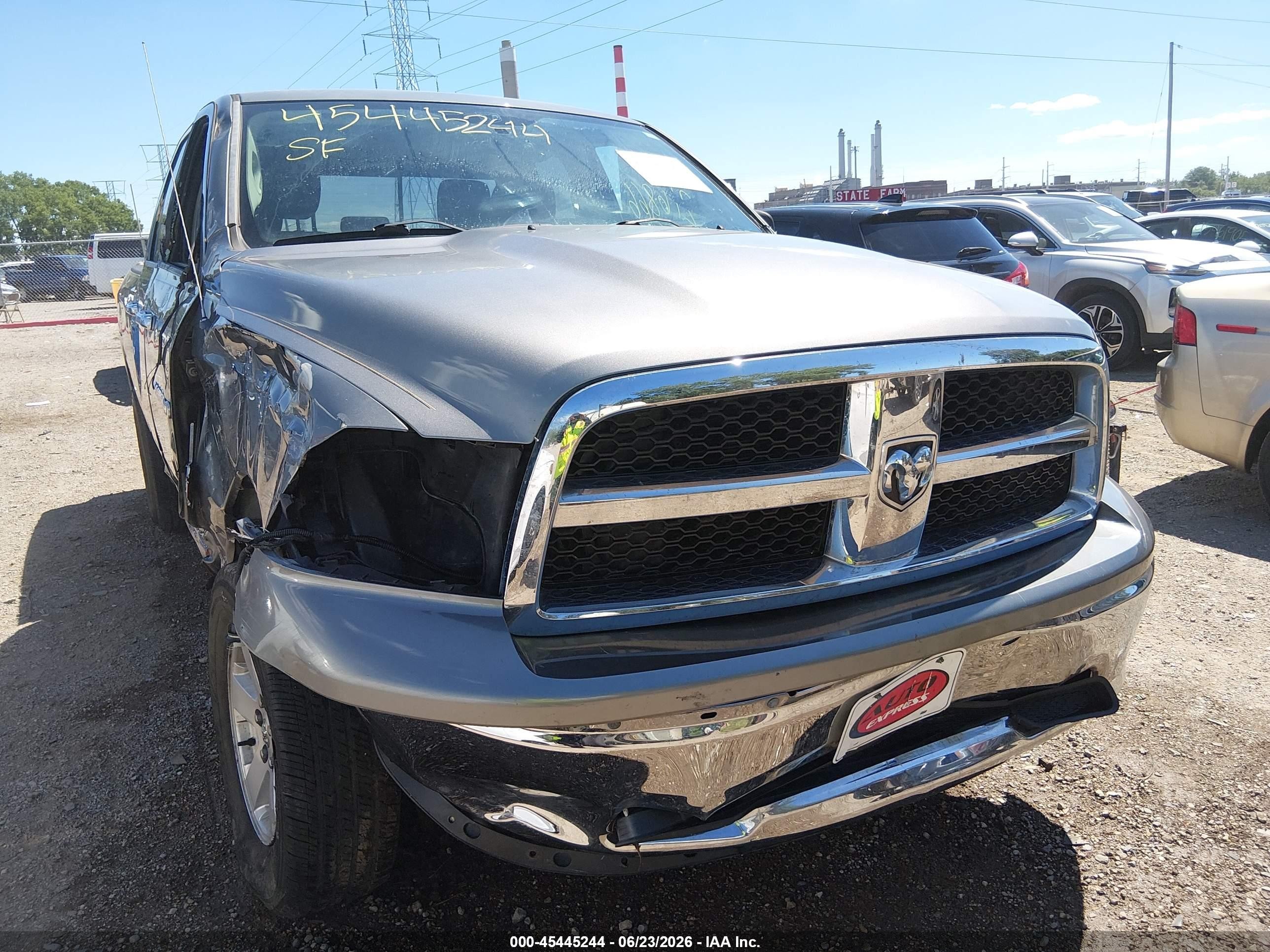 2011 Ram Ram 1500 Slt Gray vin: 1D7RB1GP3BS696165