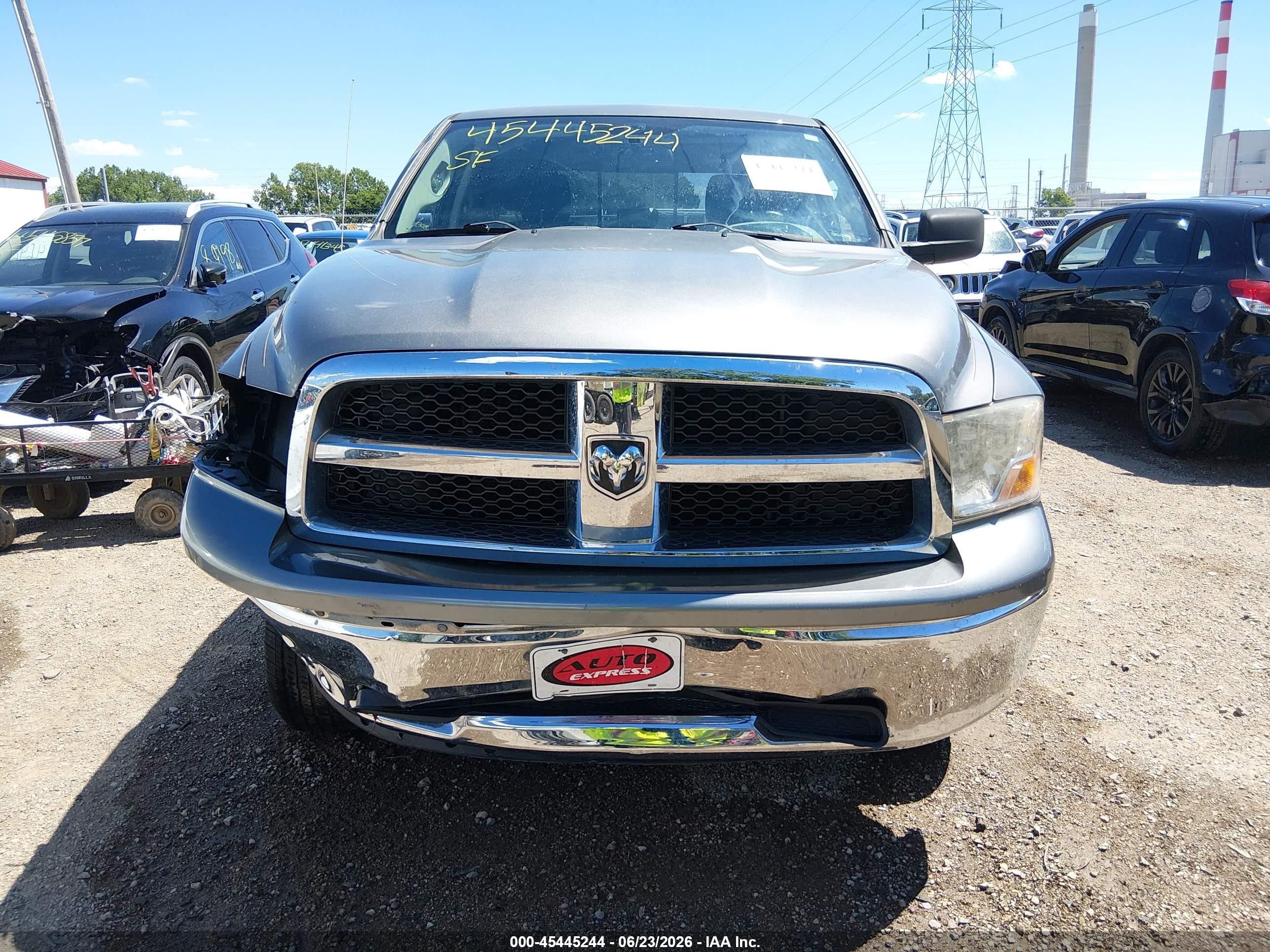 2011 Ram Ram 1500 Slt Gray vin: 1D7RB1GP3BS696165