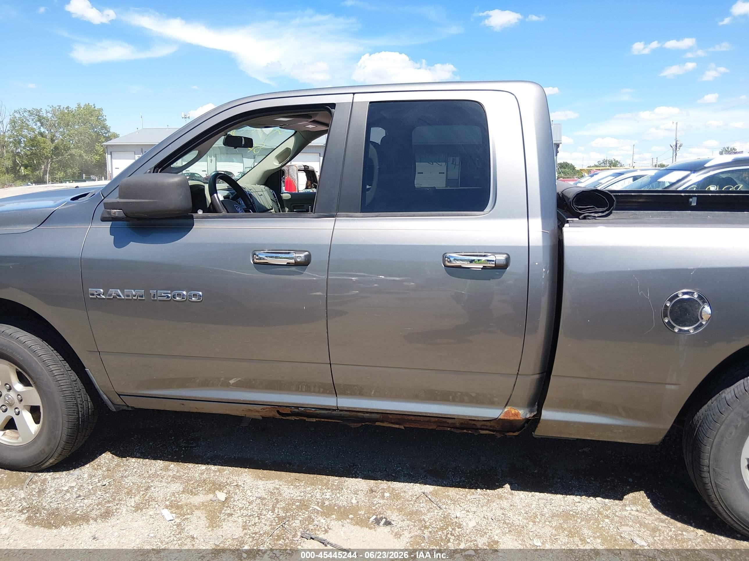 2011 Ram Ram 1500 Slt Gray vin: 1D7RB1GP3BS696165