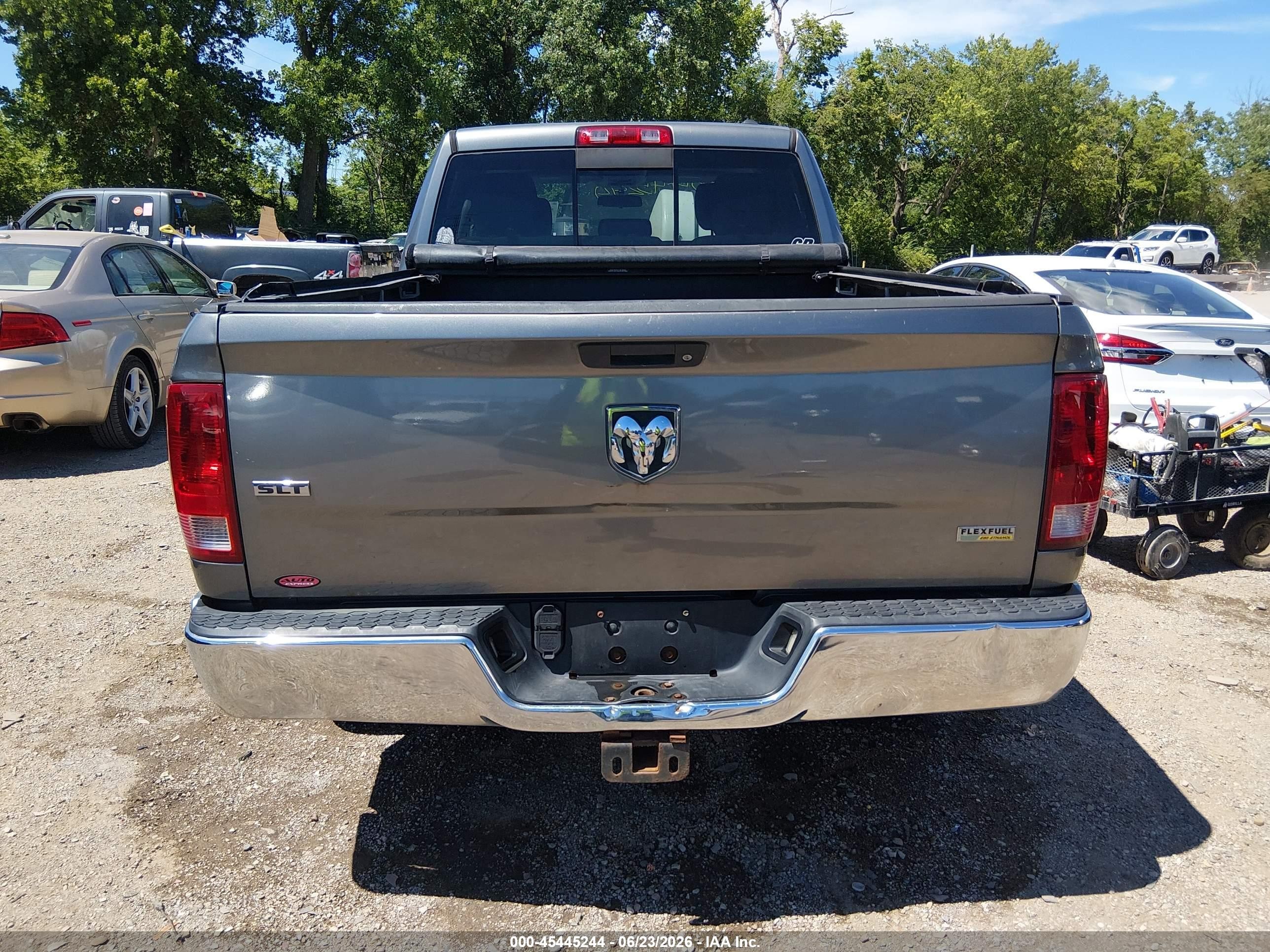 2011 Ram Ram 1500 Slt Gray vin: 1D7RB1GP3BS696165
