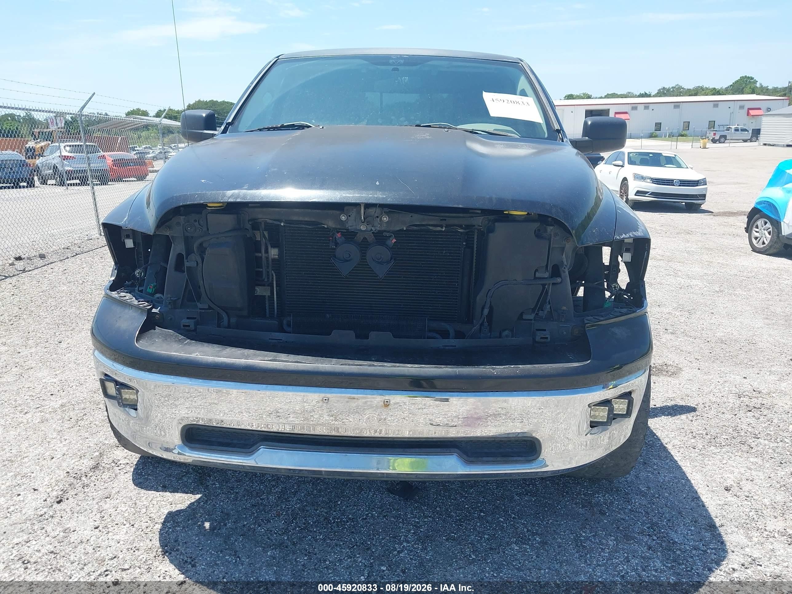 2010 Dodge Ram 1500 Slt/sport/trx Black vin: 1D7RB1GP4AS110491