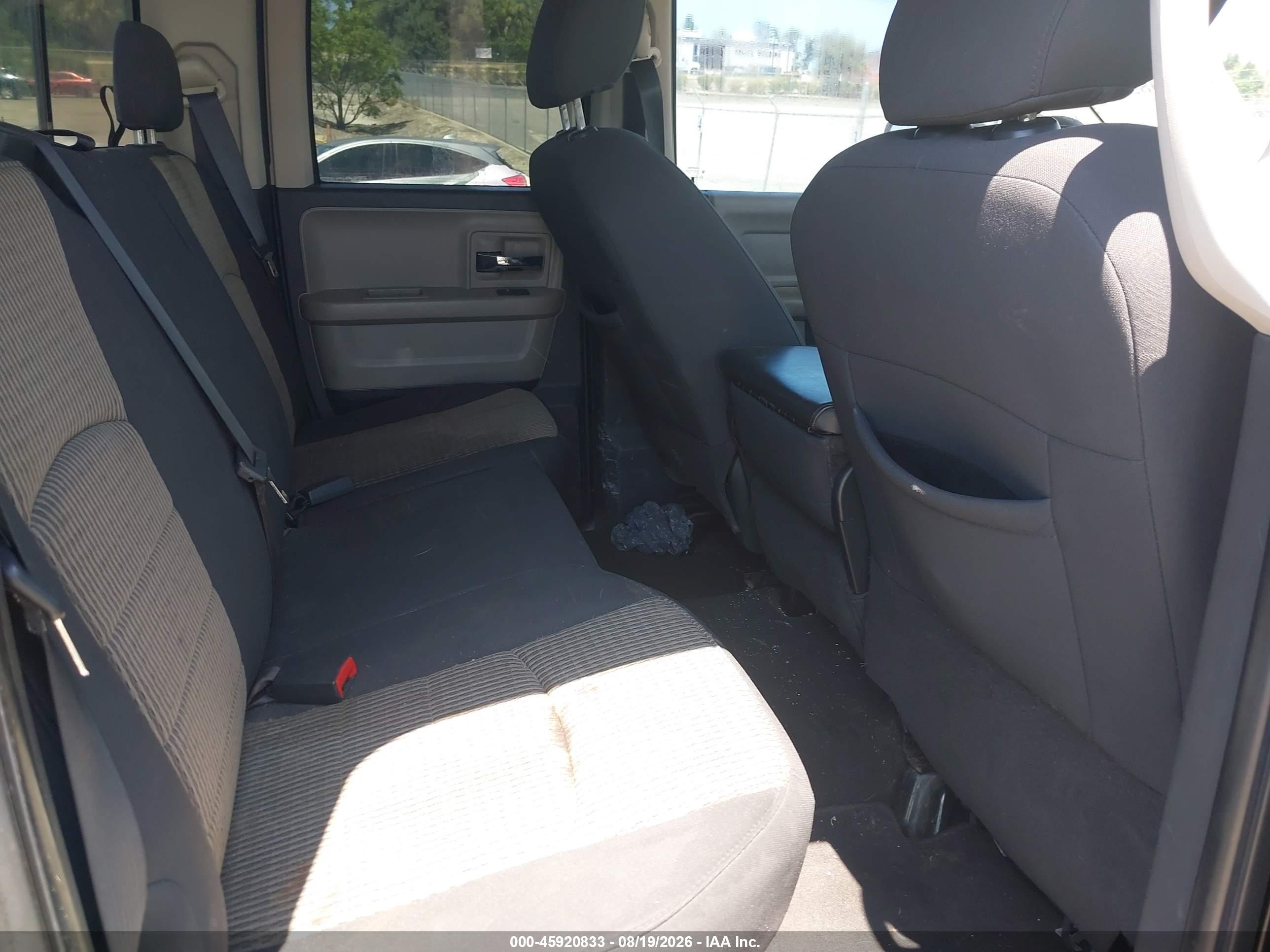 2010 Dodge Ram 1500 Slt/sport/trx Black vin: 1D7RB1GP4AS110491