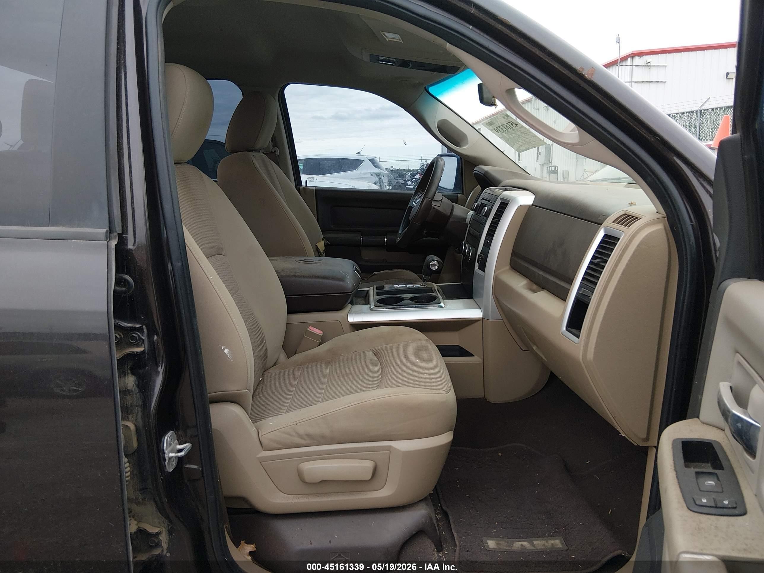2011 Ram Ram 1500 Slt Black vin: 1D7RB1GP4BS533265