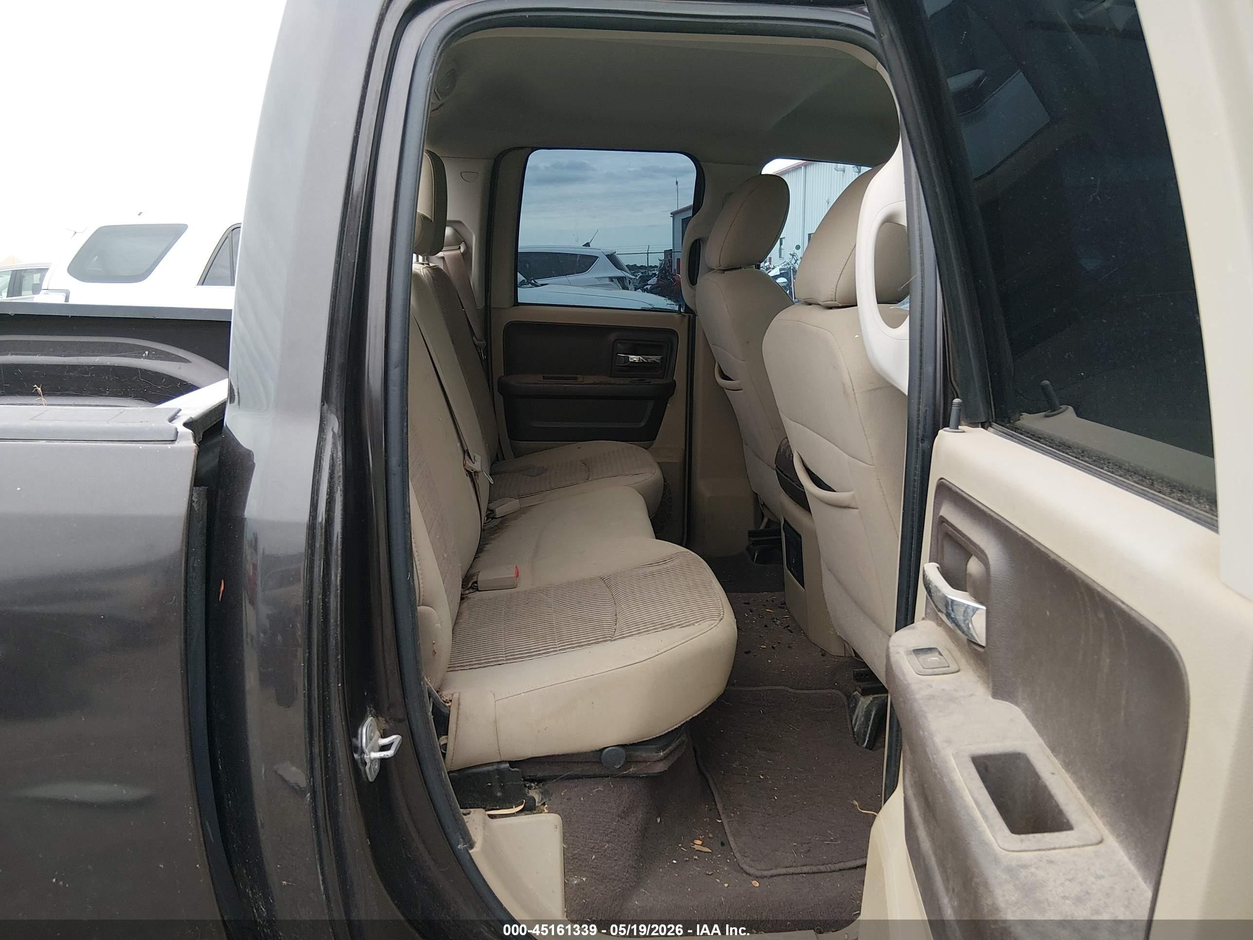 2011 Ram Ram 1500 Slt Black vin: 1D7RB1GP4BS533265
