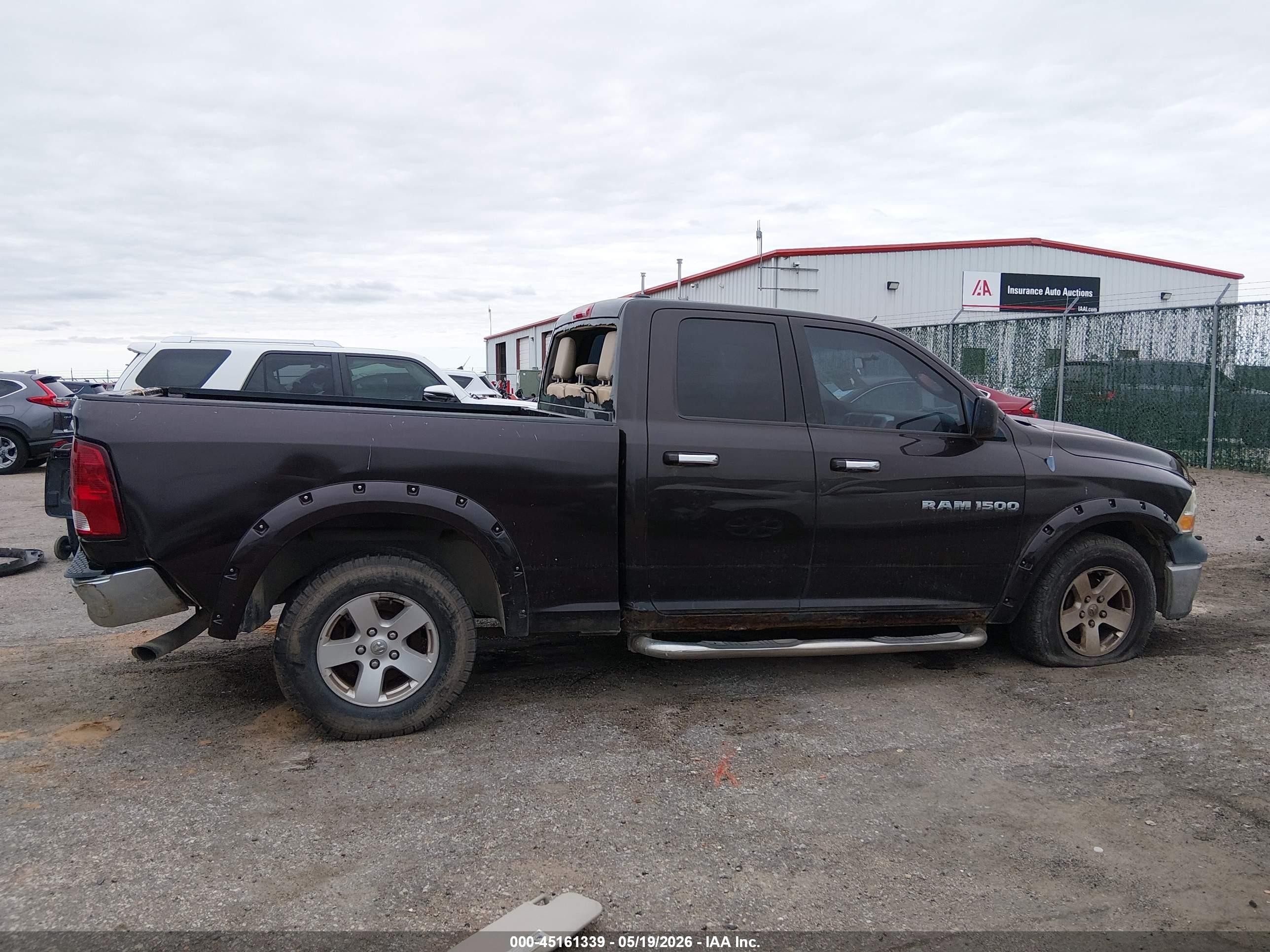 2011 Ram Ram 1500 Slt Black vin: 1D7RB1GP4BS533265