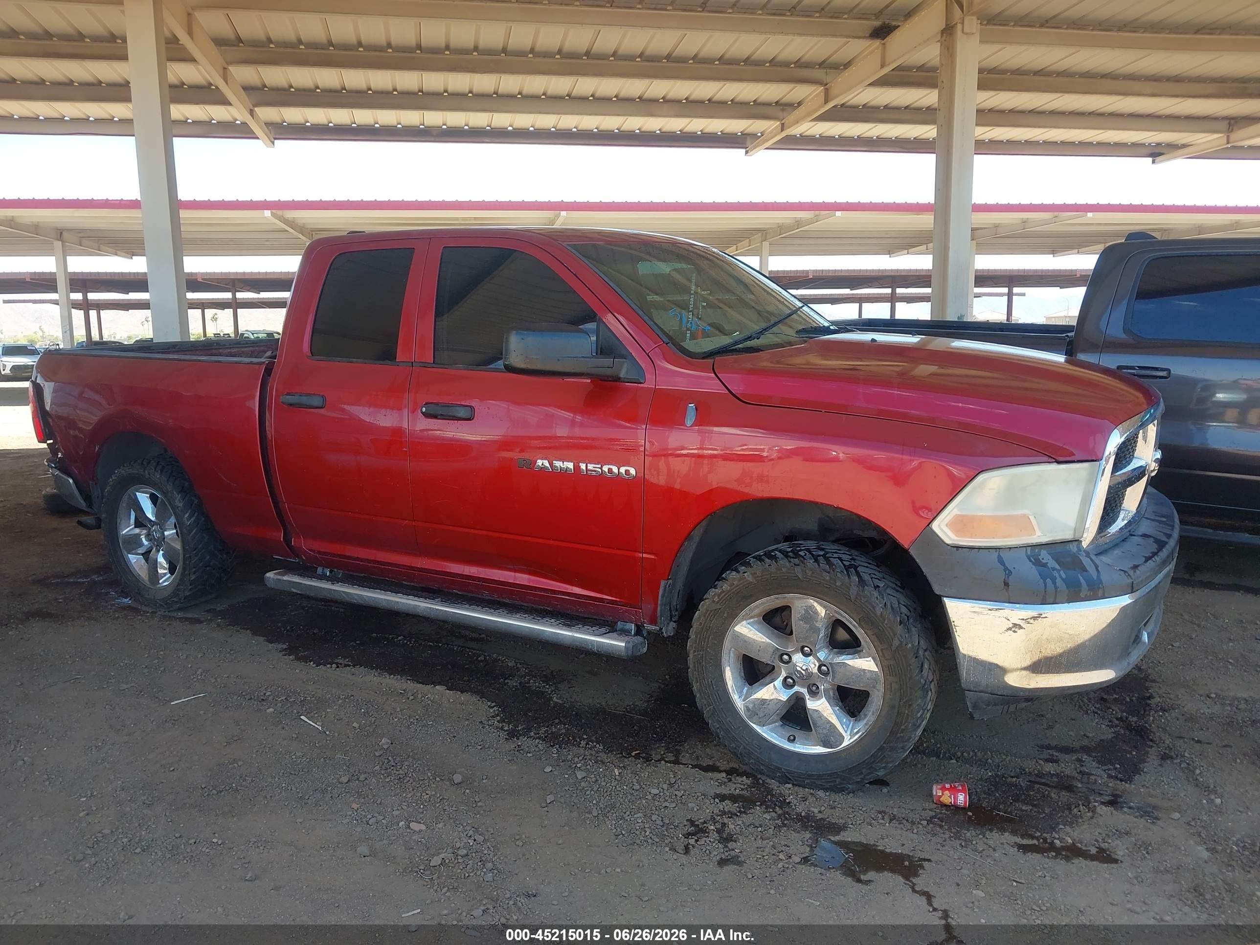 2011 Ram Ram 1500 St Burgundy vin: 1D7RB1GP4BS615481