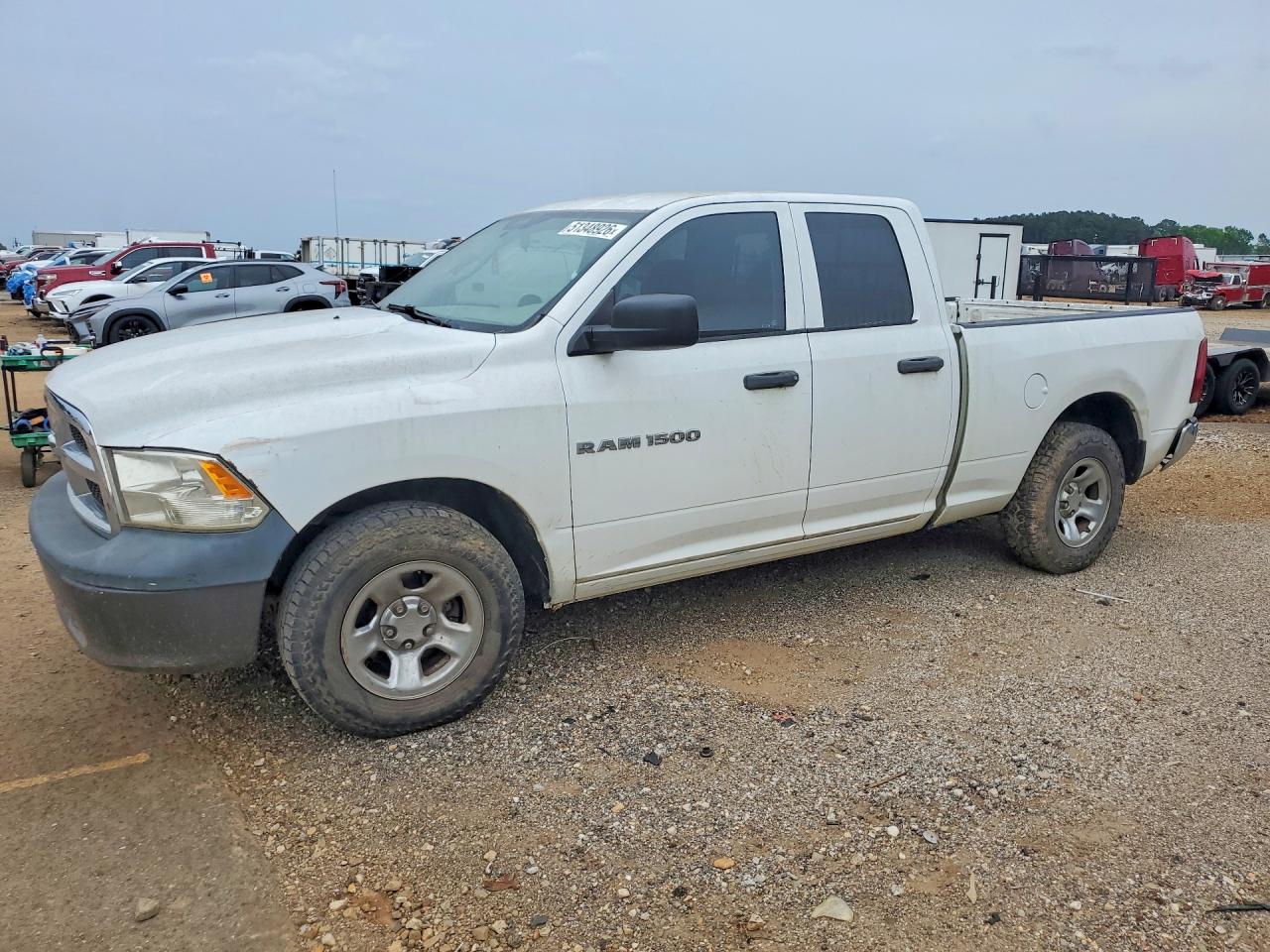 2011 Dodge Ram 1500 White vin: 1D7RB1GP5BS612458