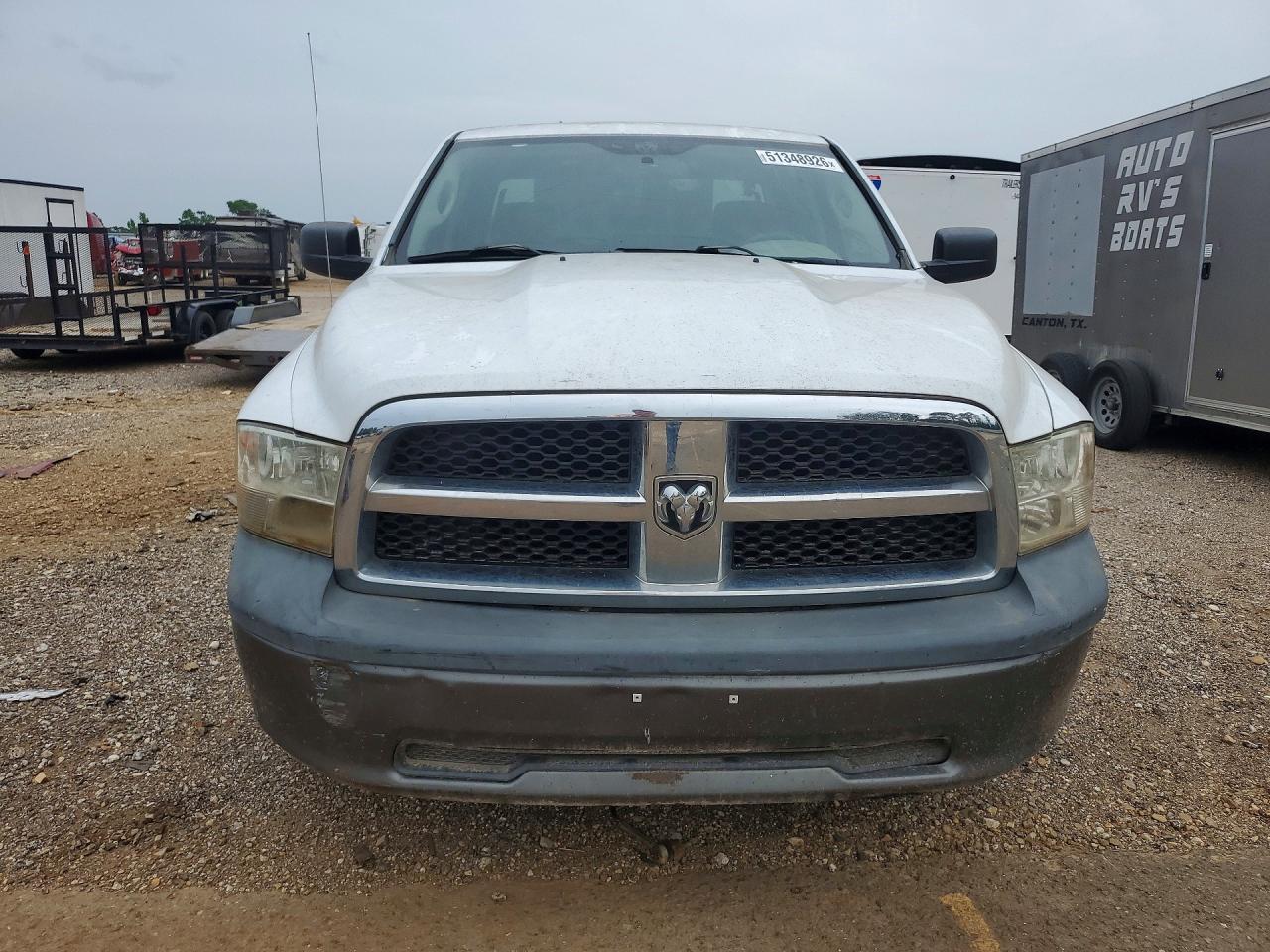 2011 Dodge Ram 1500 White vin: 1D7RB1GP5BS612458