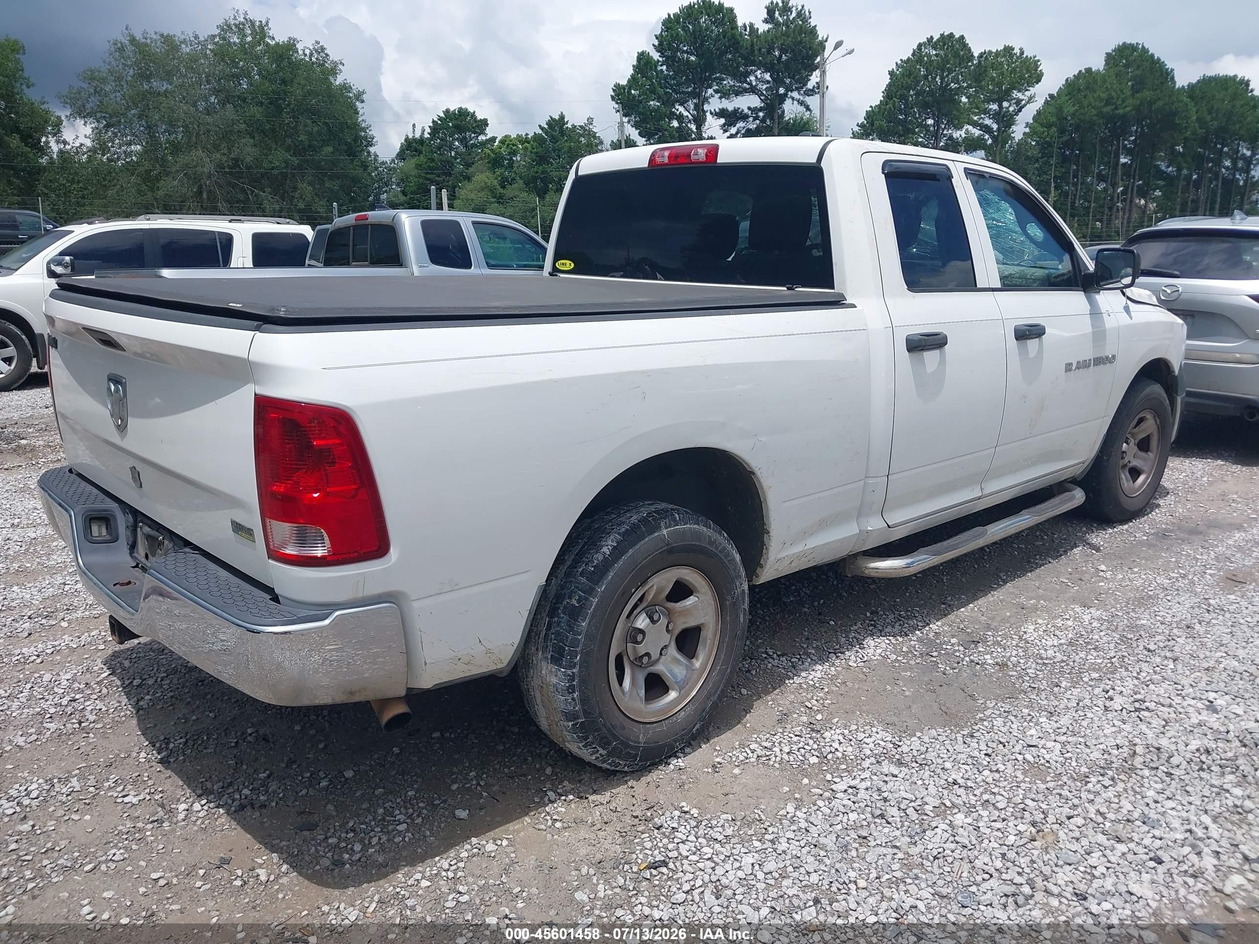 2011 Ram Ram 1500 St White vin: 1D7RB1GP5BS697141