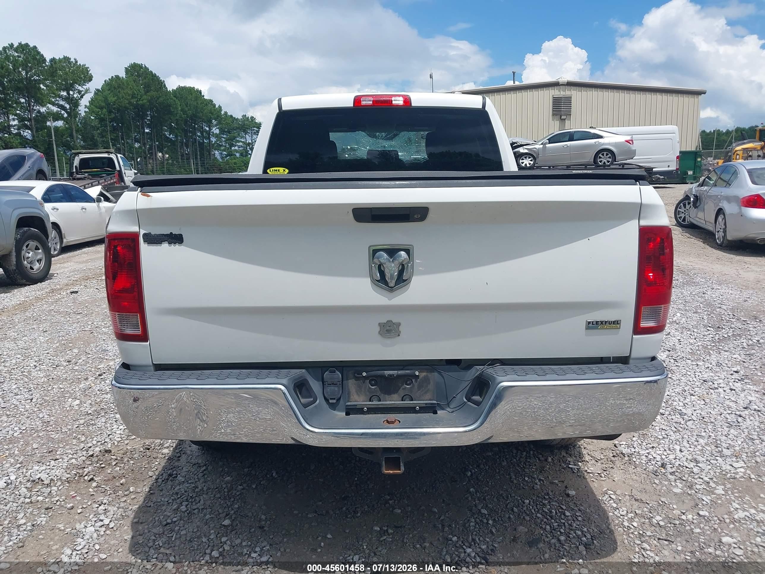 2011 Ram Ram 1500 St White vin: 1D7RB1GP5BS697141