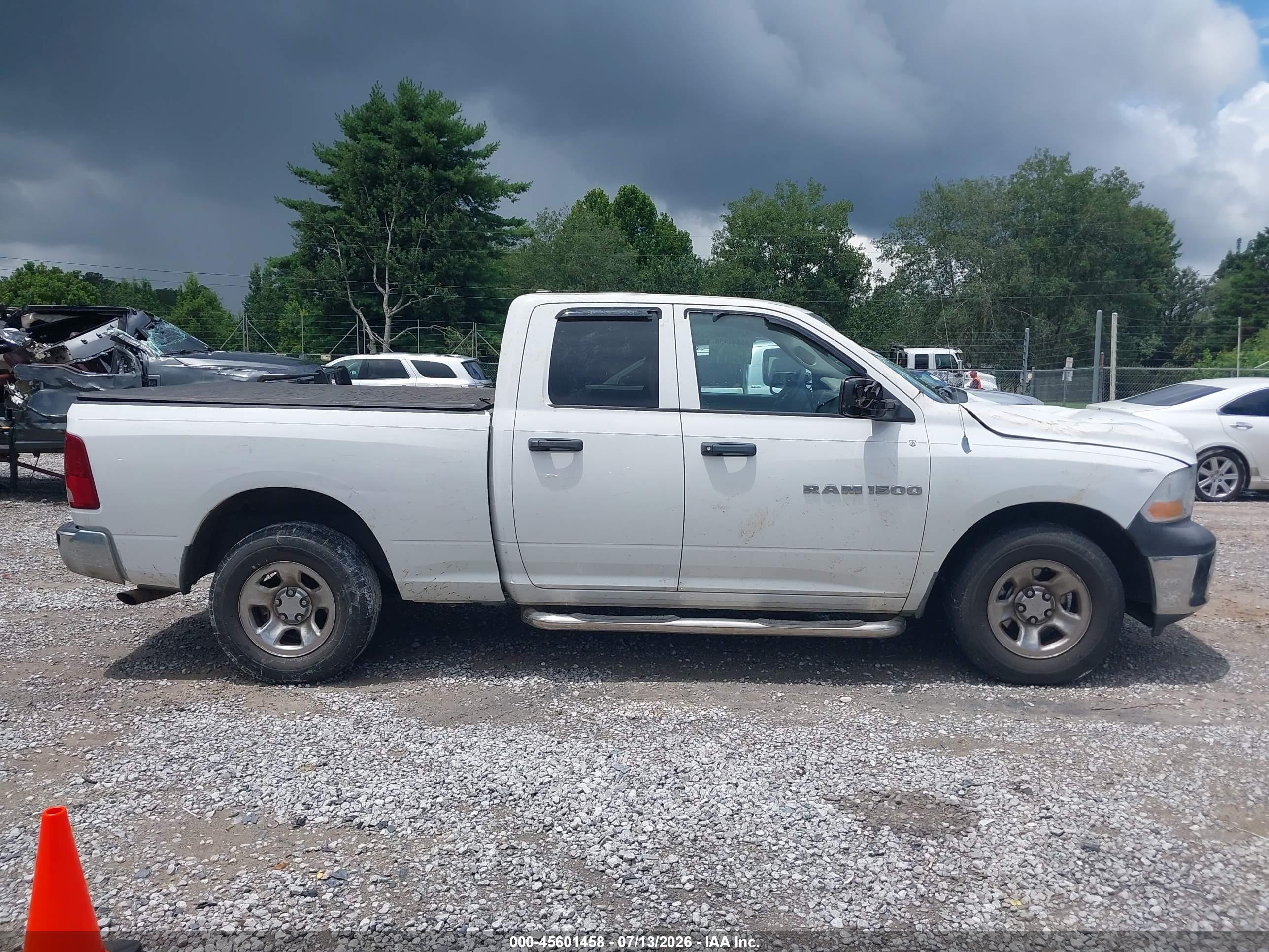 2011 Ram Ram 1500 St White vin: 1D7RB1GP5BS697141