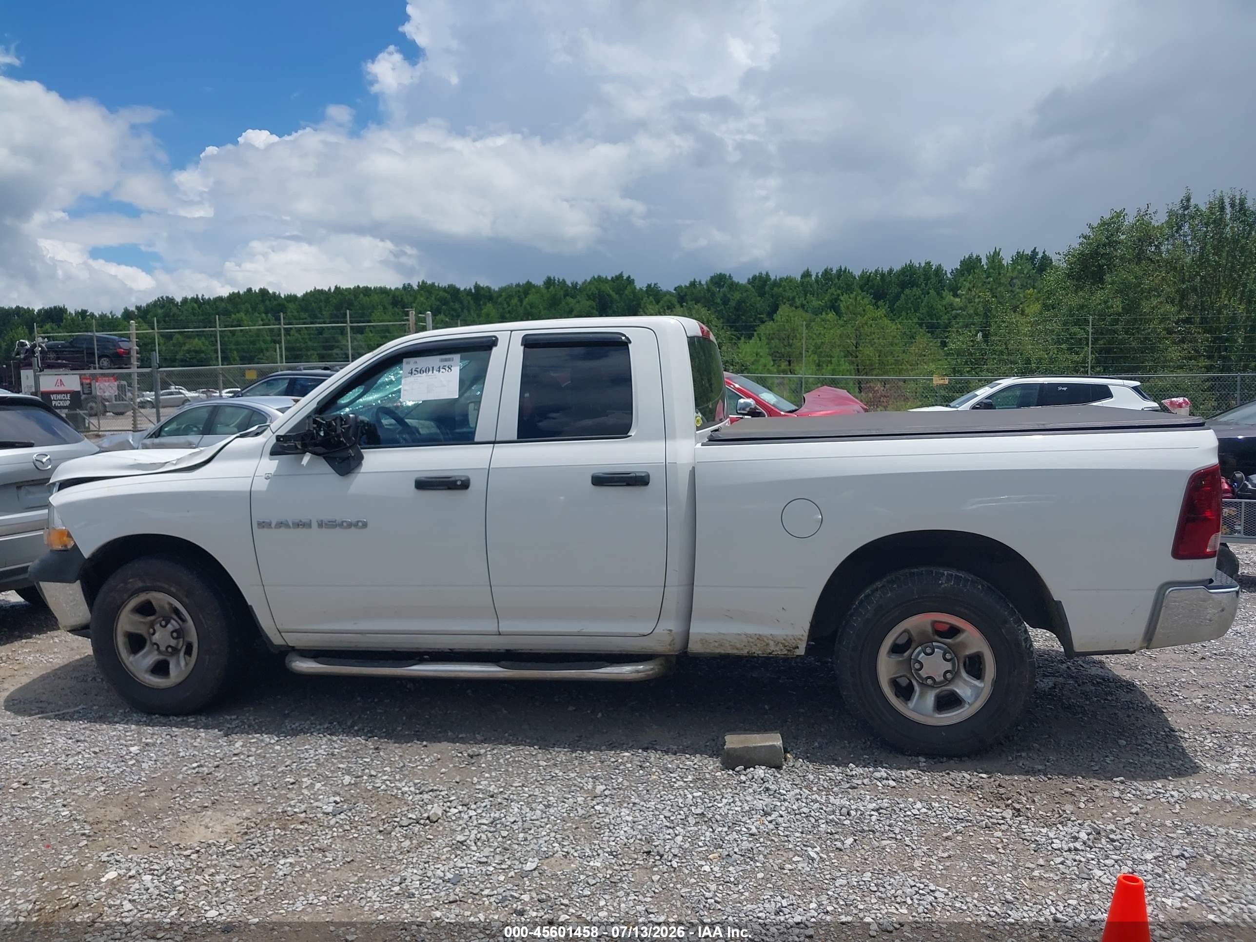2011 Ram Ram 1500 St White vin: 1D7RB1GP5BS697141