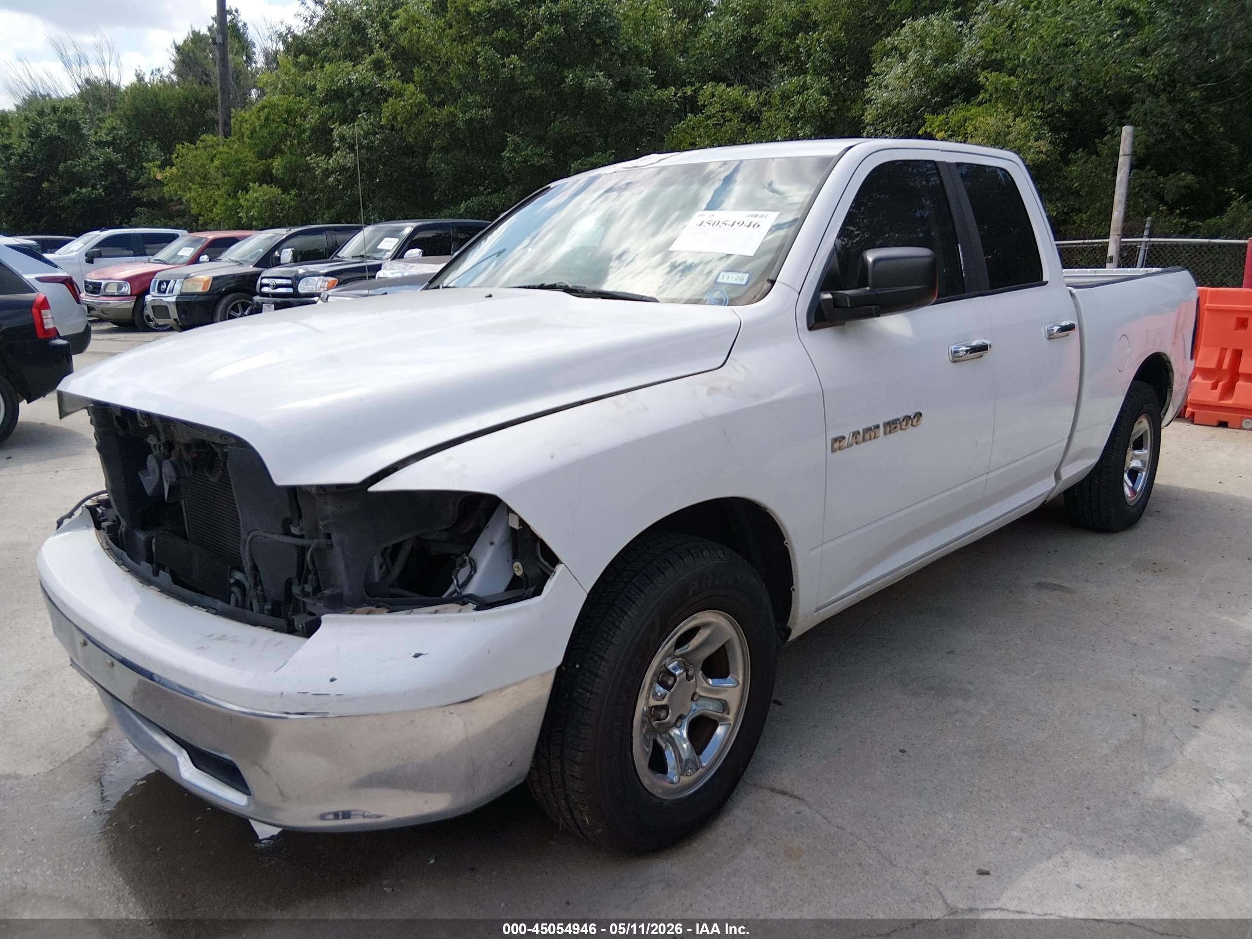 2011 Ram Ram 1500 Slt White vin: 1D7RB1GP6BS519867