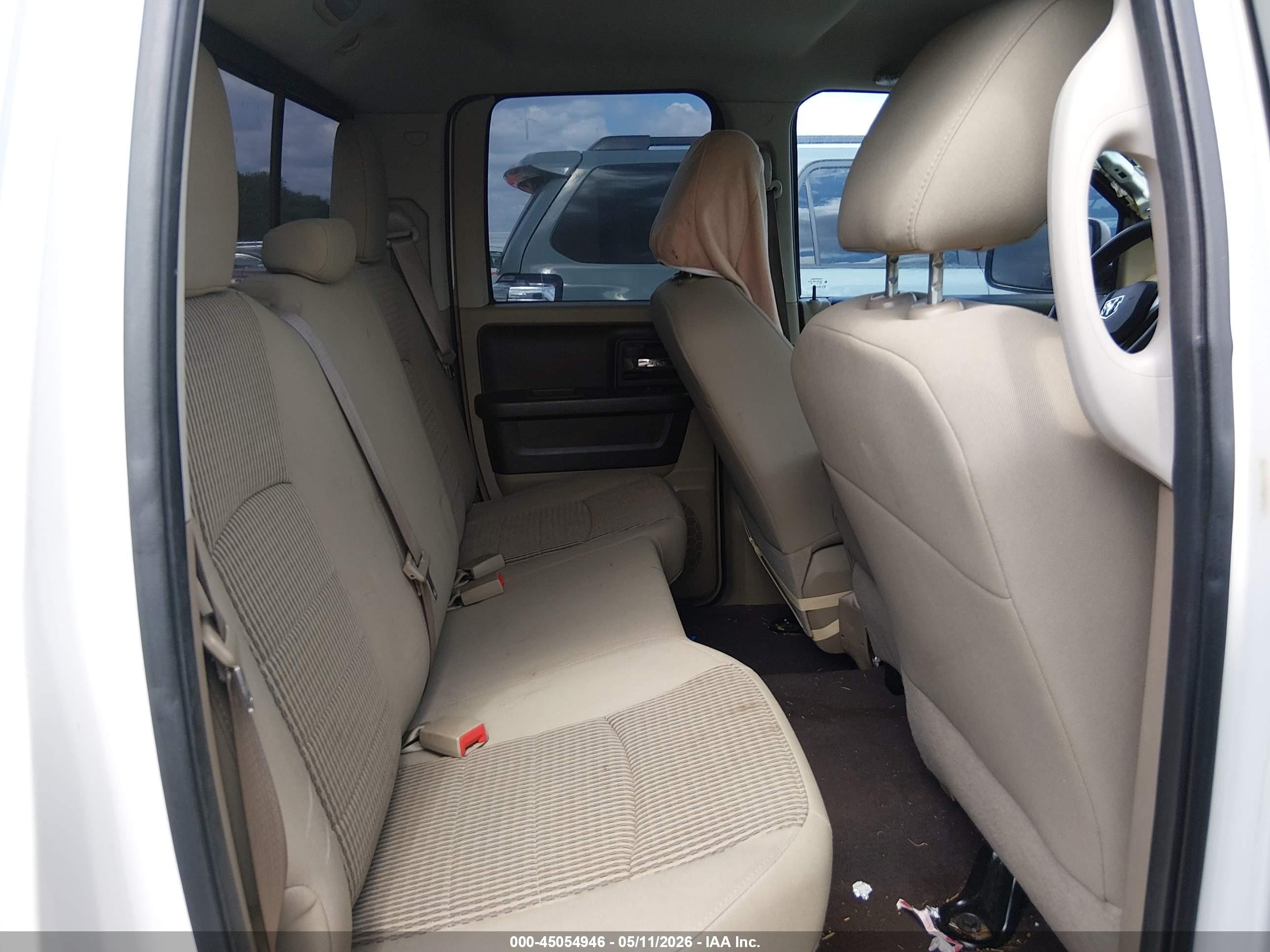 2011 Ram Ram 1500 Slt White vin: 1D7RB1GP6BS519867