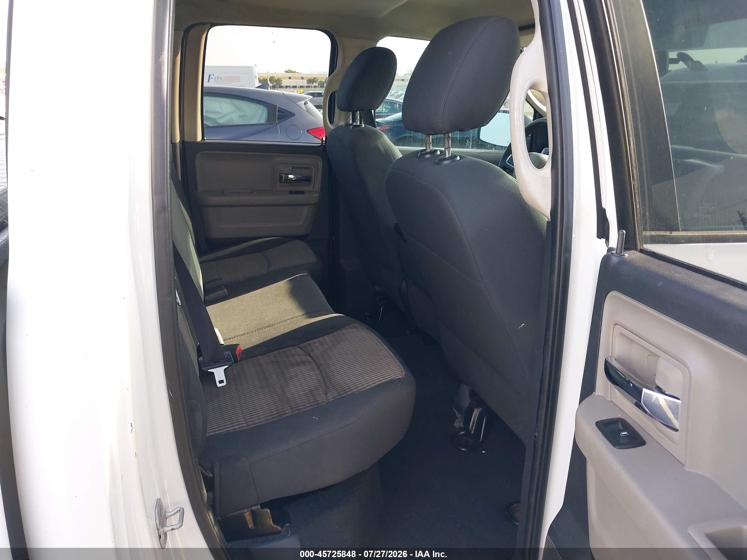 2011 Ram Ram 1500 Slt White vin: 1D7RB1GP6BS533302