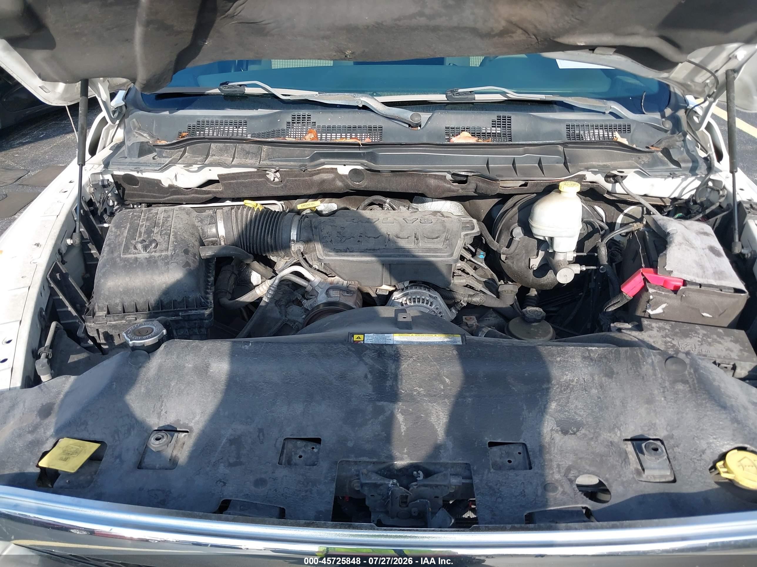 2011 Ram Ram 1500 Slt White vin: 1D7RB1GP6BS533302
