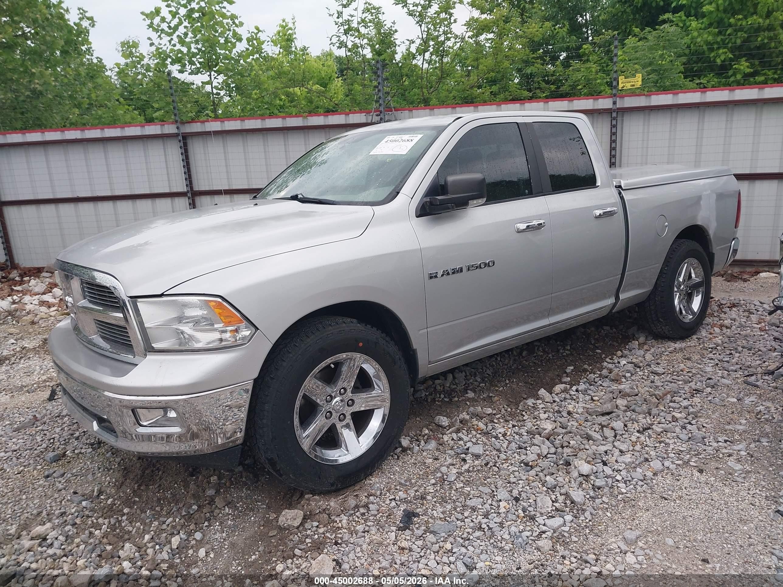 2011 Ram Ram 1500 Slt Silver vin: 1D7RB1GP6BS614879