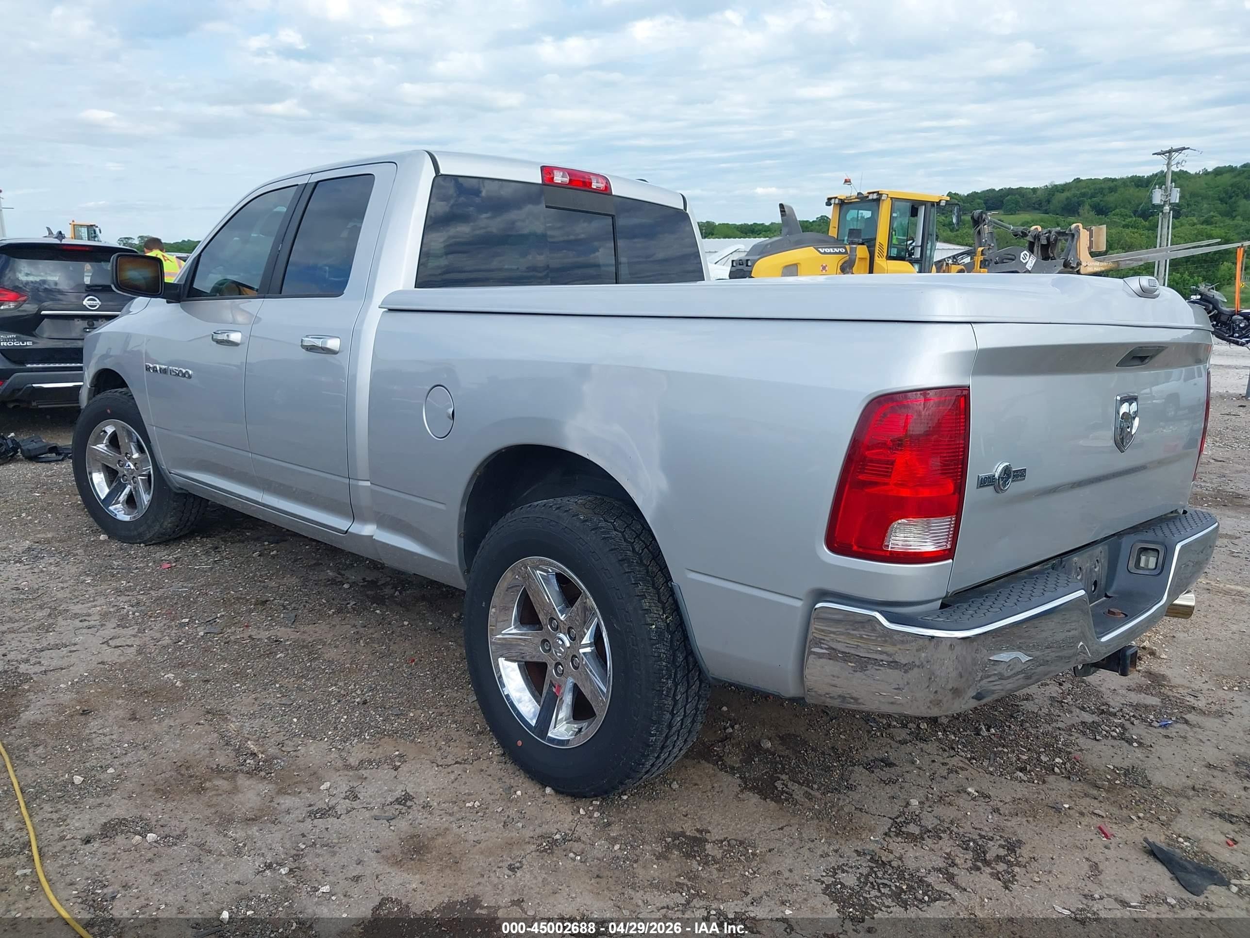 2011 Ram Ram 1500 Slt Silver vin: 1D7RB1GP6BS614879