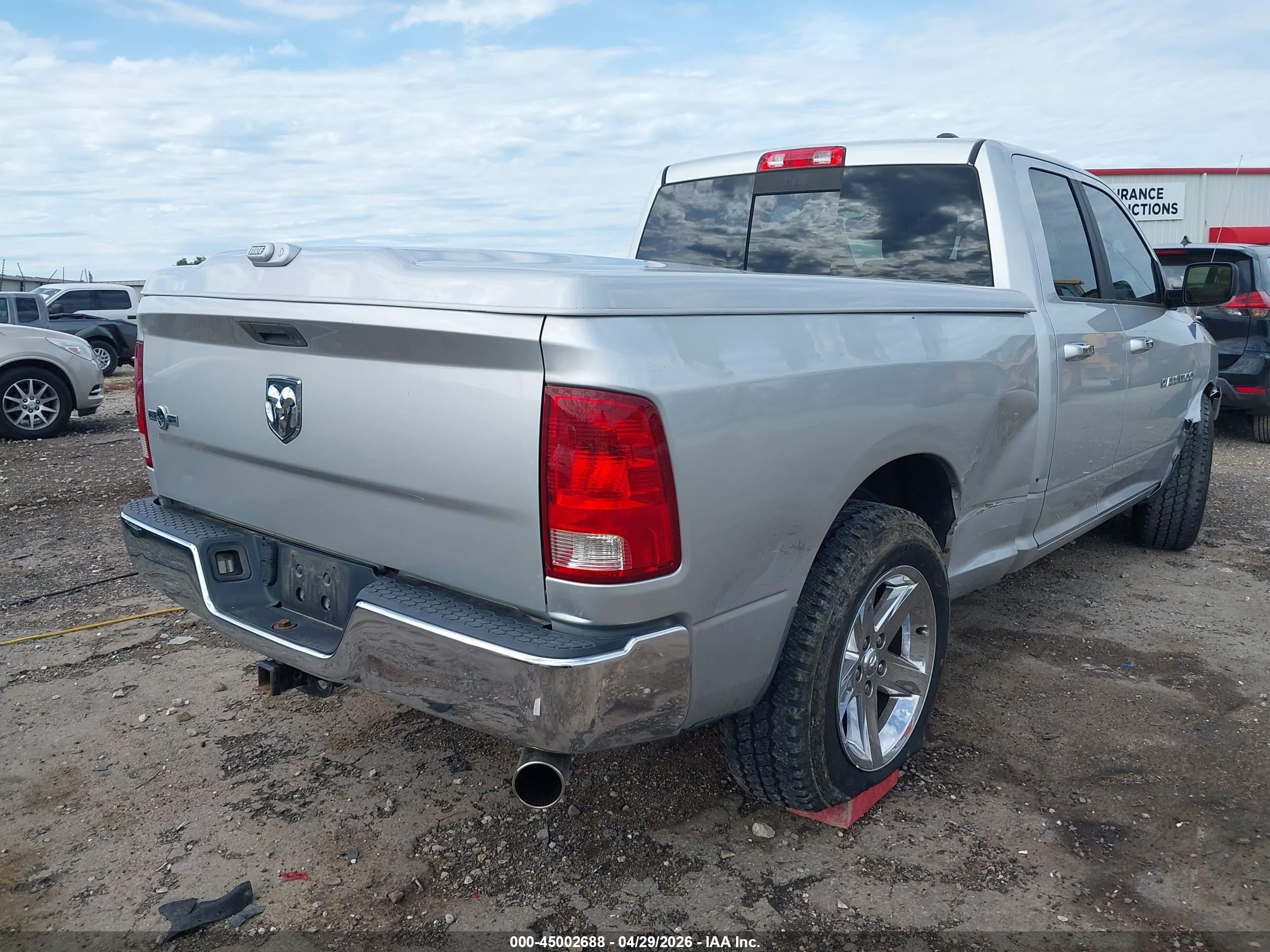 2011 Ram Ram 1500 Slt Silver vin: 1D7RB1GP6BS614879