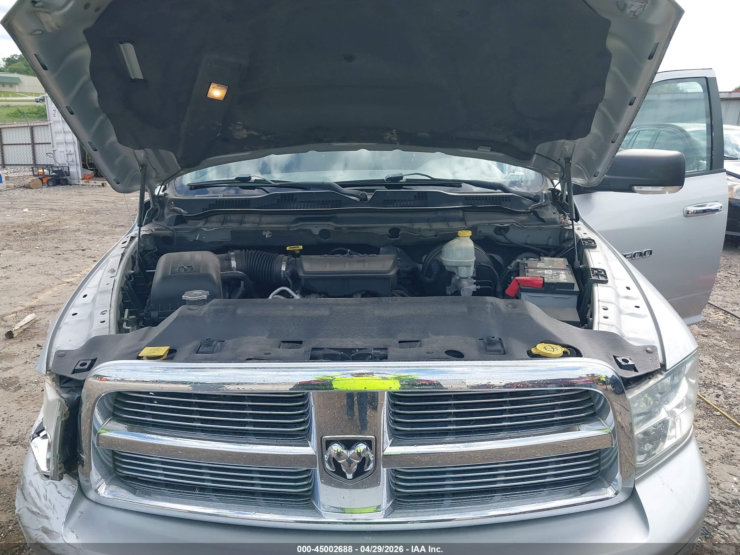 2011 Ram Ram 1500 Slt Silver vin: 1D7RB1GP6BS614879