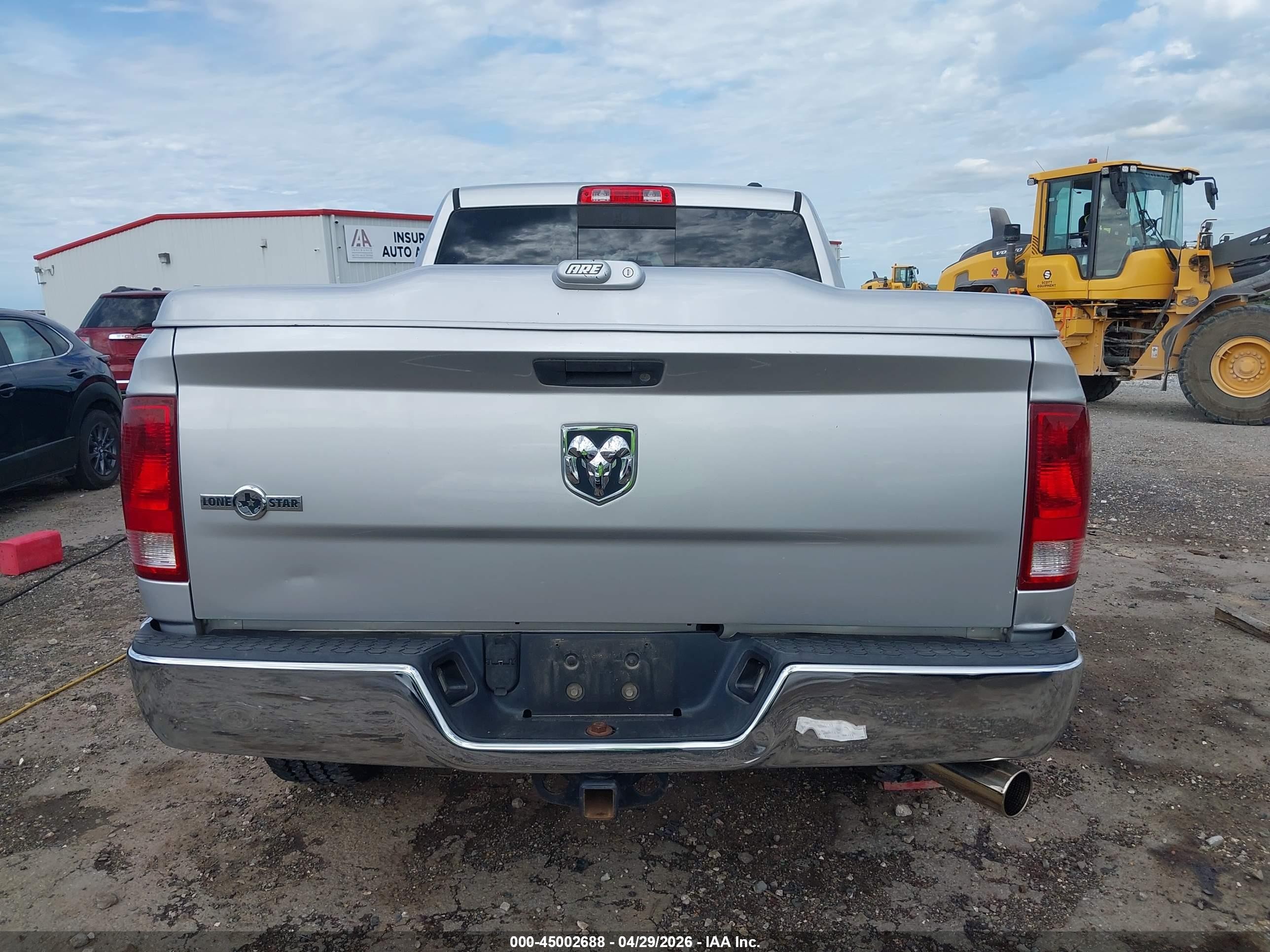 2011 Ram Ram 1500 Slt Silver vin: 1D7RB1GP6BS614879