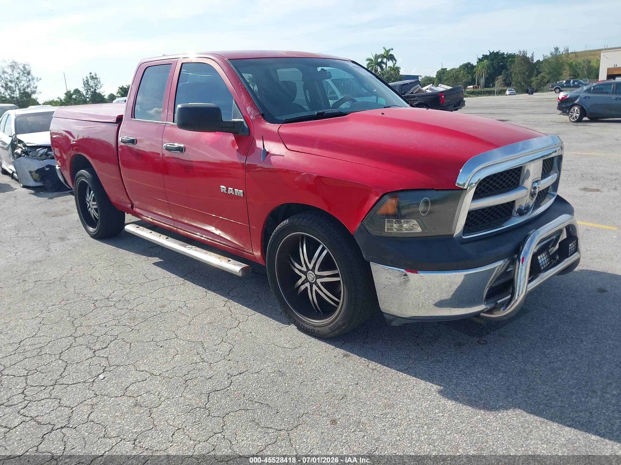 2010 Dodge Ram 1500 St Red vin: 1D7RB1GP8AS109425