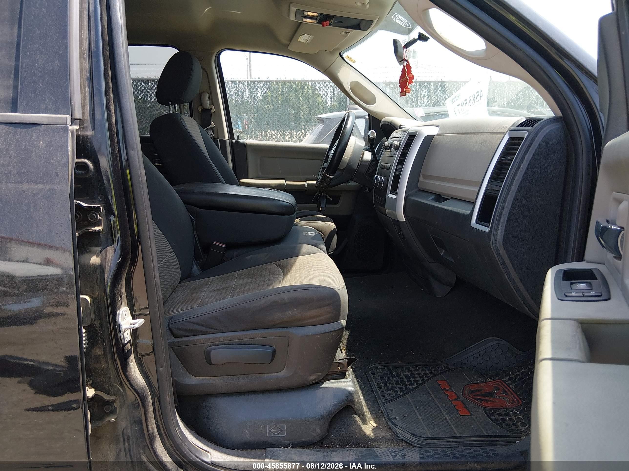 2010 Dodge Ram 1500 Slt/sport/trx Black vin: 1D7RB1GP8AS111269