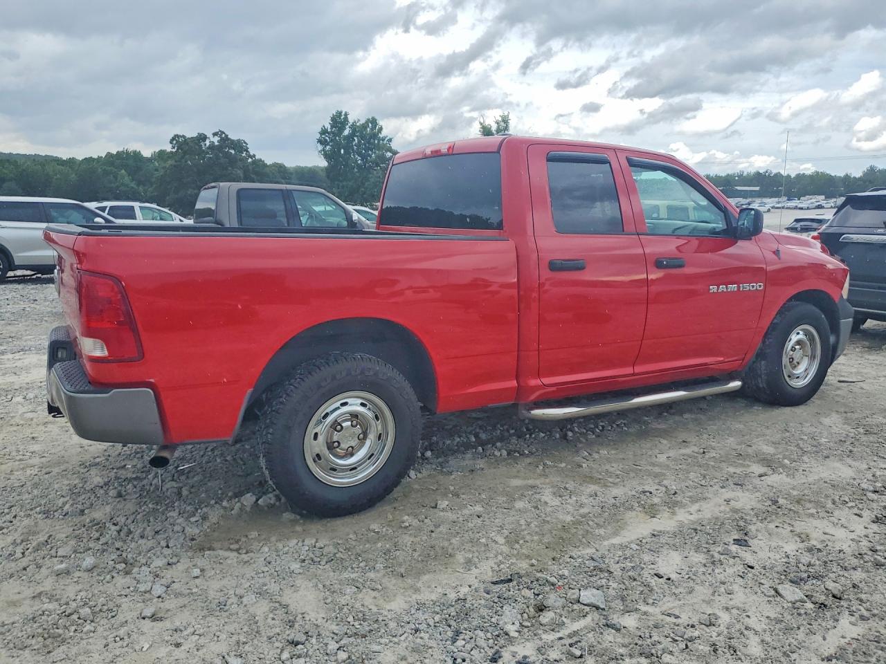 2011 Dodge Ram 1500 Red vin: 1D7RB1GP8BS606993