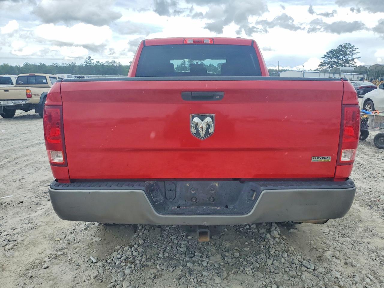 2011 Dodge Ram 1500 Red vin: 1D7RB1GP8BS606993