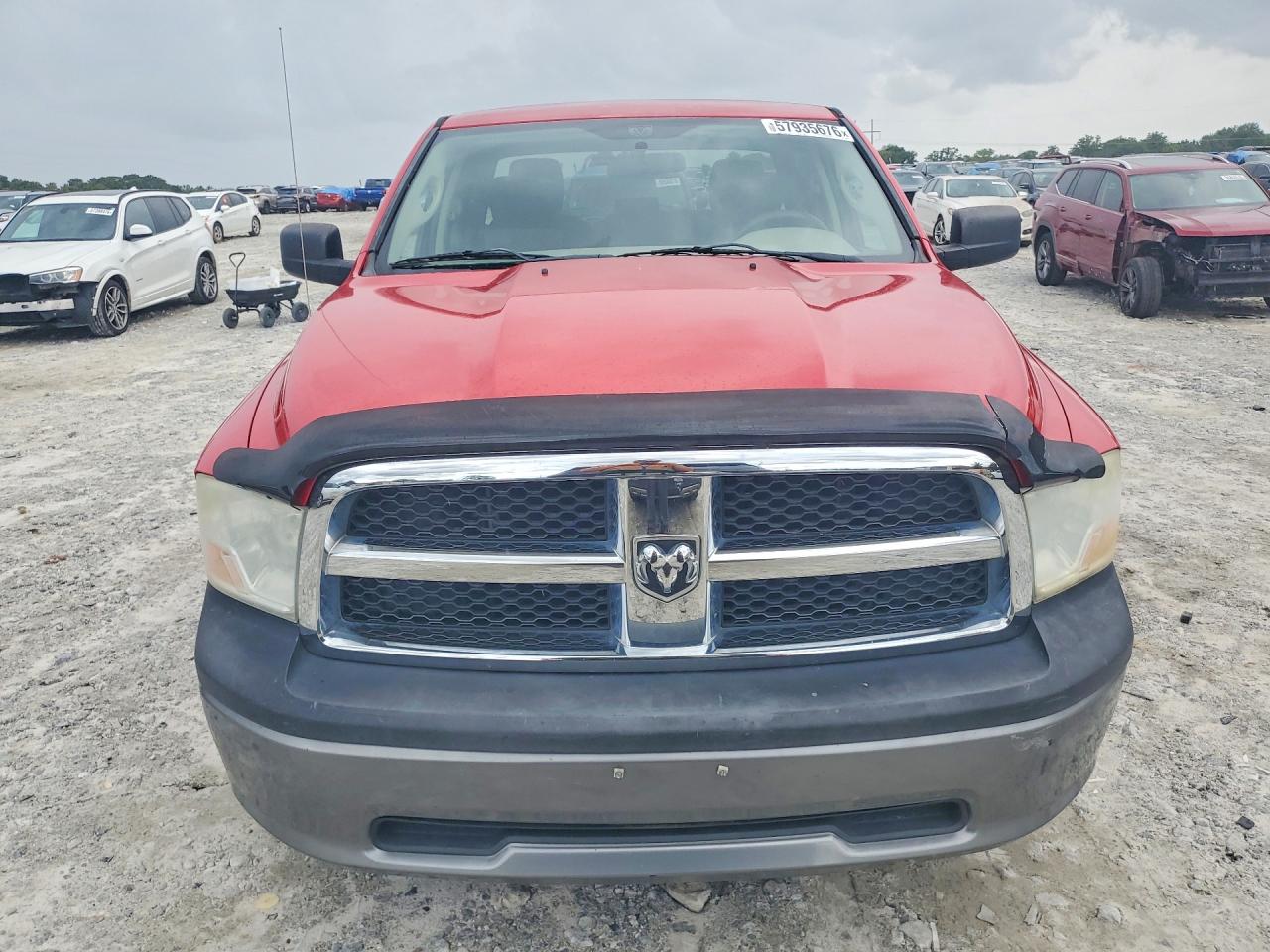 2011 Dodge Ram 1500 Red vin: 1D7RB1GP8BS606993