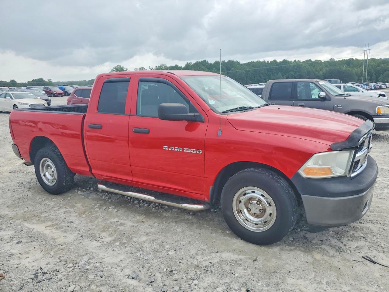 2011 Dodge Ram 1500 Red vin: 1D7RB1GP8BS606993