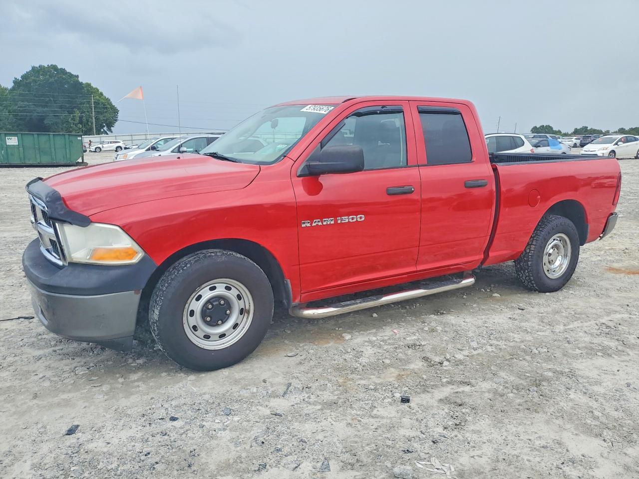 2011 Dodge Ram 1500 Red vin: 1D7RB1GP8BS606993