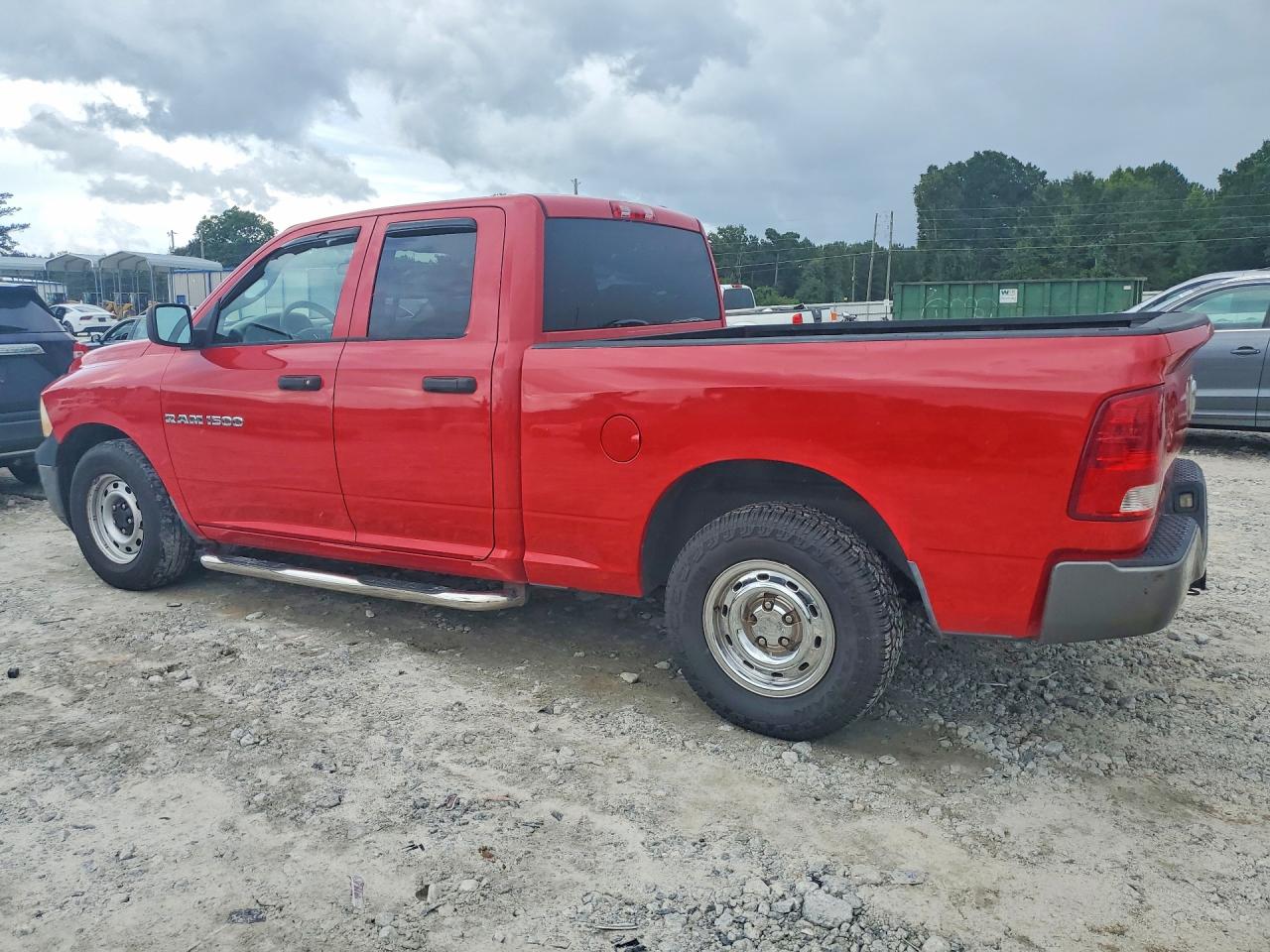 2011 Dodge Ram 1500 Red vin: 1D7RB1GP8BS606993