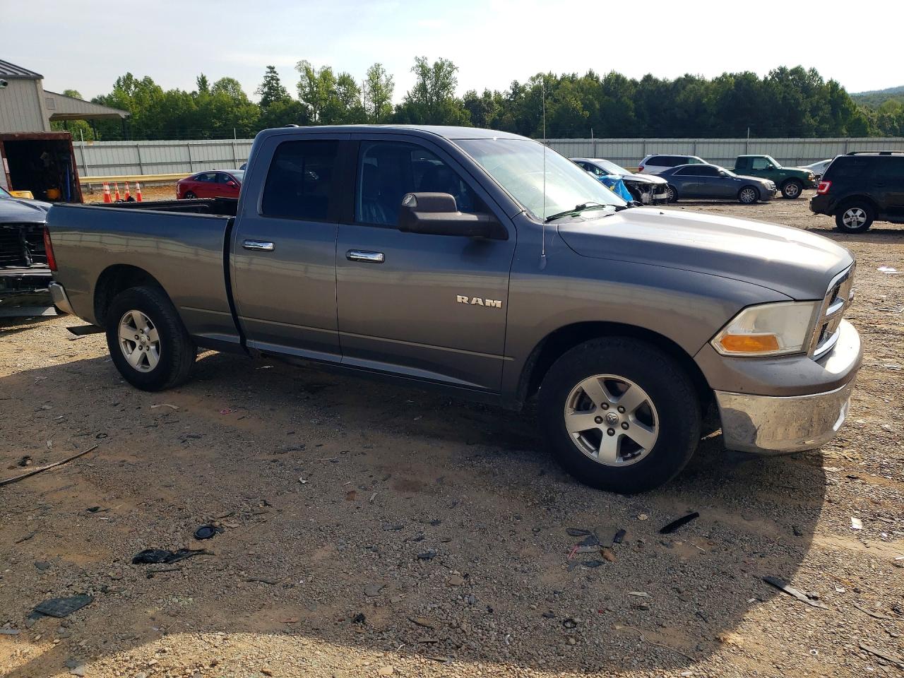 2010 Dodge Ram 1500 Gray vin: 1D7RB1GP9AS111135
