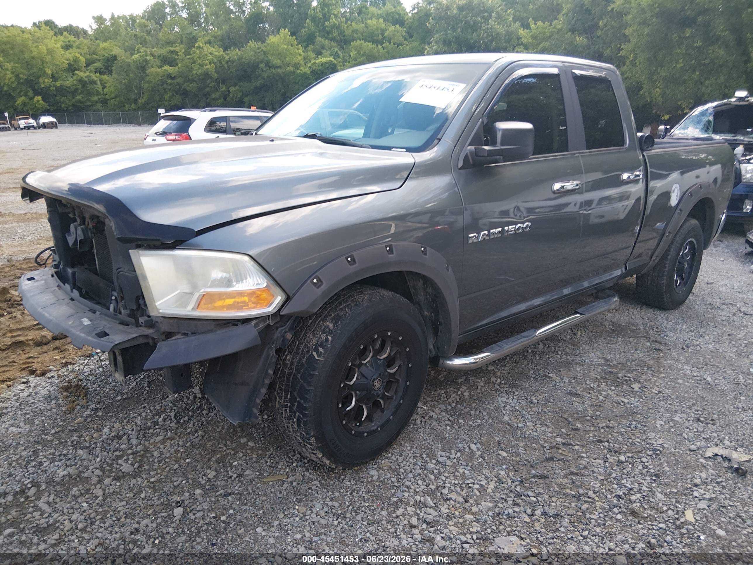 2011 Ram Ram 1500 Slt Gray vin: 1D7RB1GPXBS520326